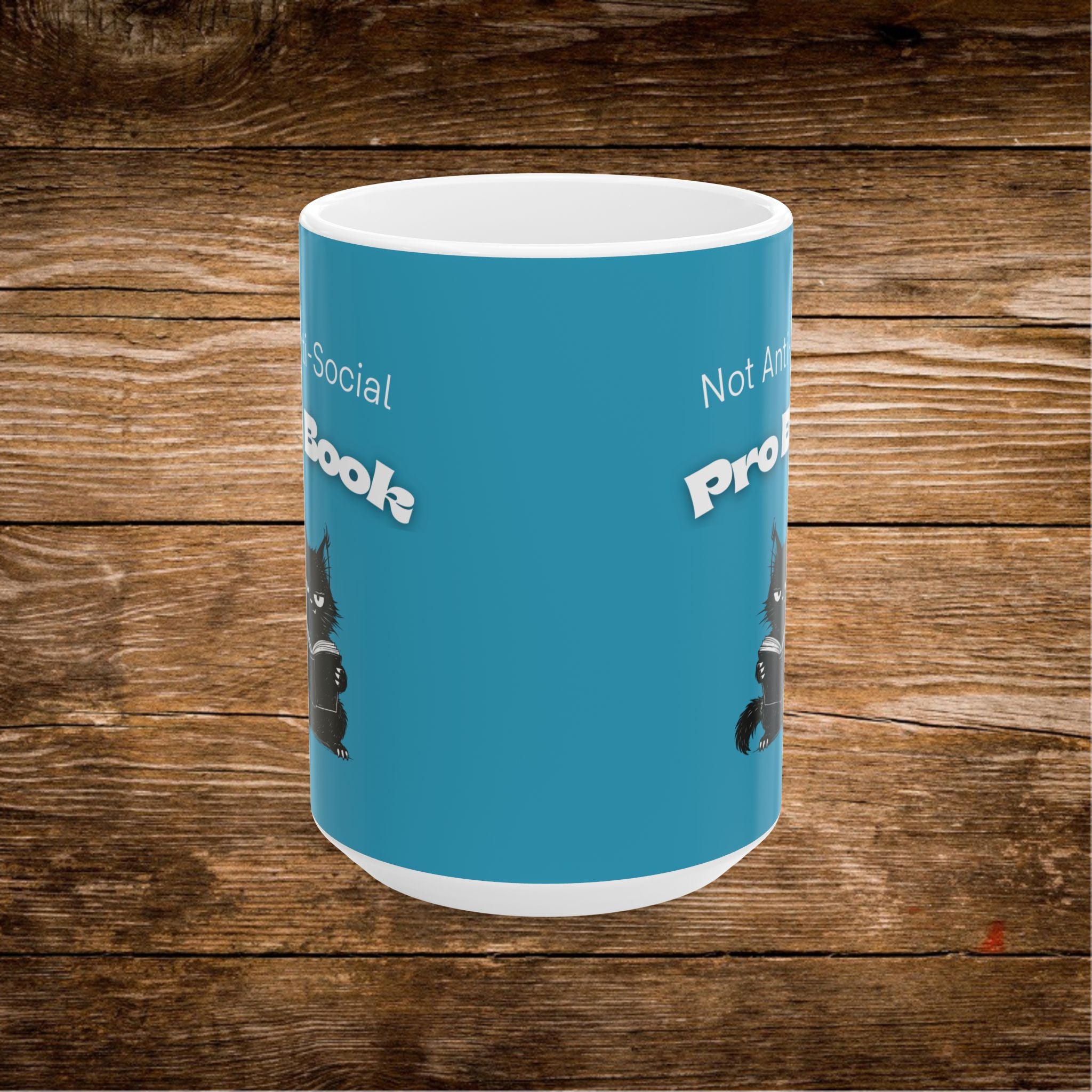 SanctuaryEssentials Logo Mug | Ceramic Coffee Tea Cup, 11oz or 15oz