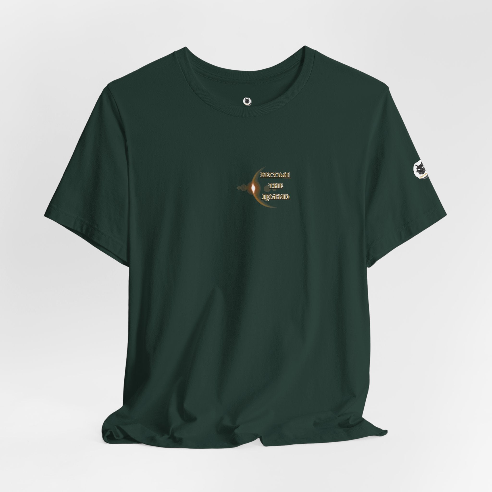 Unisex Graphic Tee | Wander Into The Woods Gothic T-Shirt | Retro Dark Fantasy Legend Apparel | Unisex Jersey Short Sleeve Tee