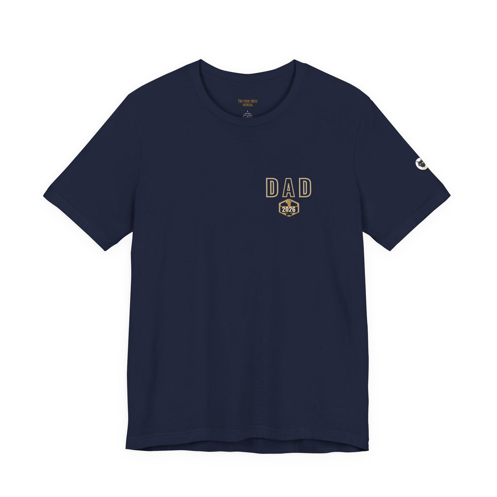 Personalized Father's Day Golf Shirt | Custom Last Name Dad Golf Tee | Kids Names on Golf Balls Shirt Gift for Dad Grandpa