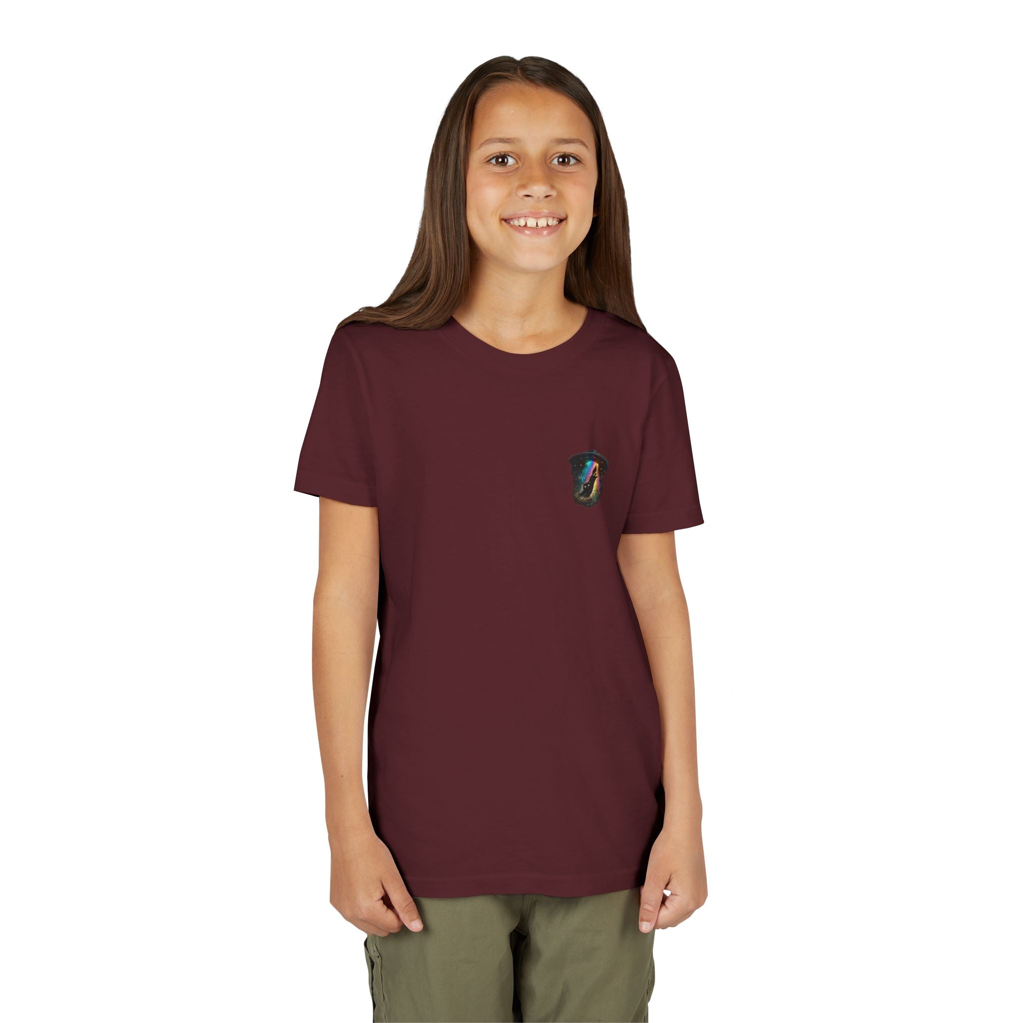 Cosmic Cruise: Jinx & Nova BMX Adventure Tee | Premium Youth Alien & Cat Graphic Shirt | Cool Kids Streetwear T-Shirt | Dual-Graphic Black T-Shirt | Youth BMX Rider Tee — Colorful Cosmic Bike Stunt T-...