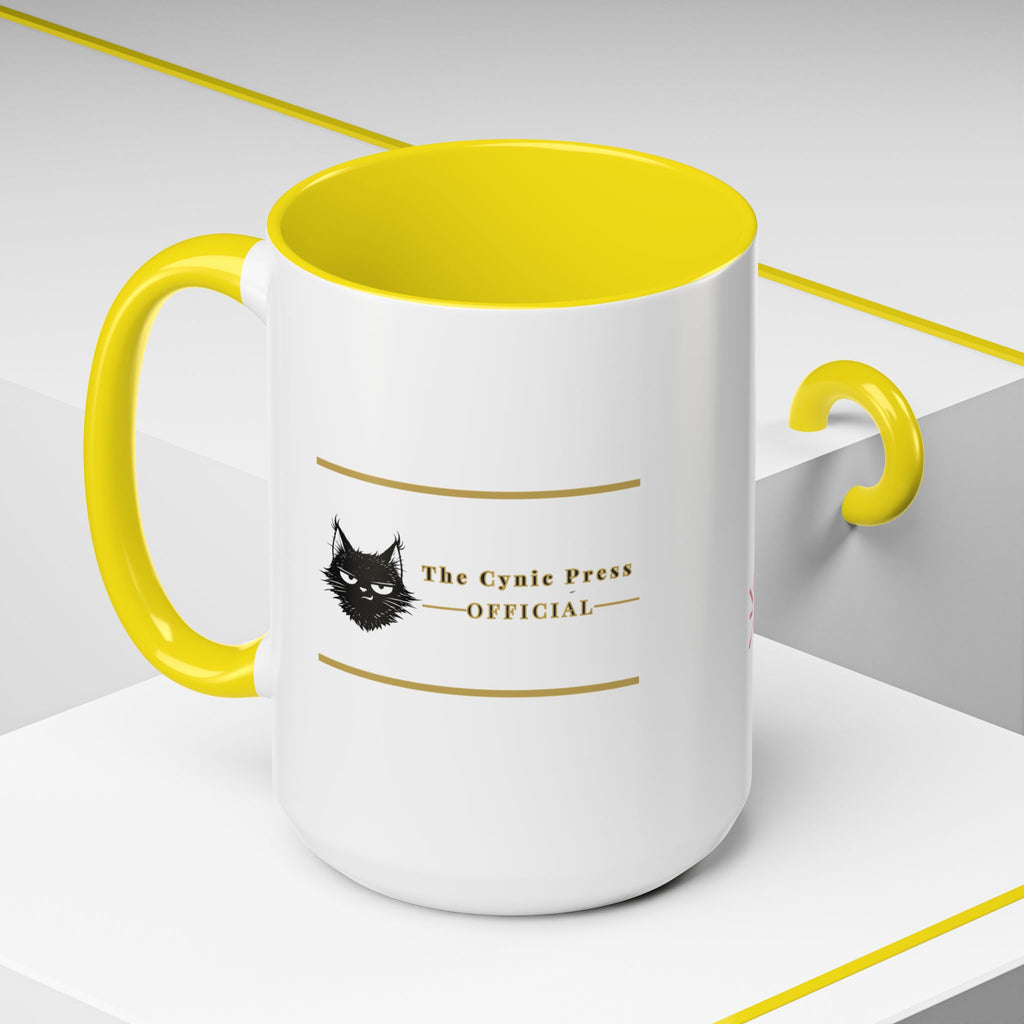 Tasse à café humoristique SanctuaryEssentials – Citations cyniques et pleines d'esprit (325/440 ml)