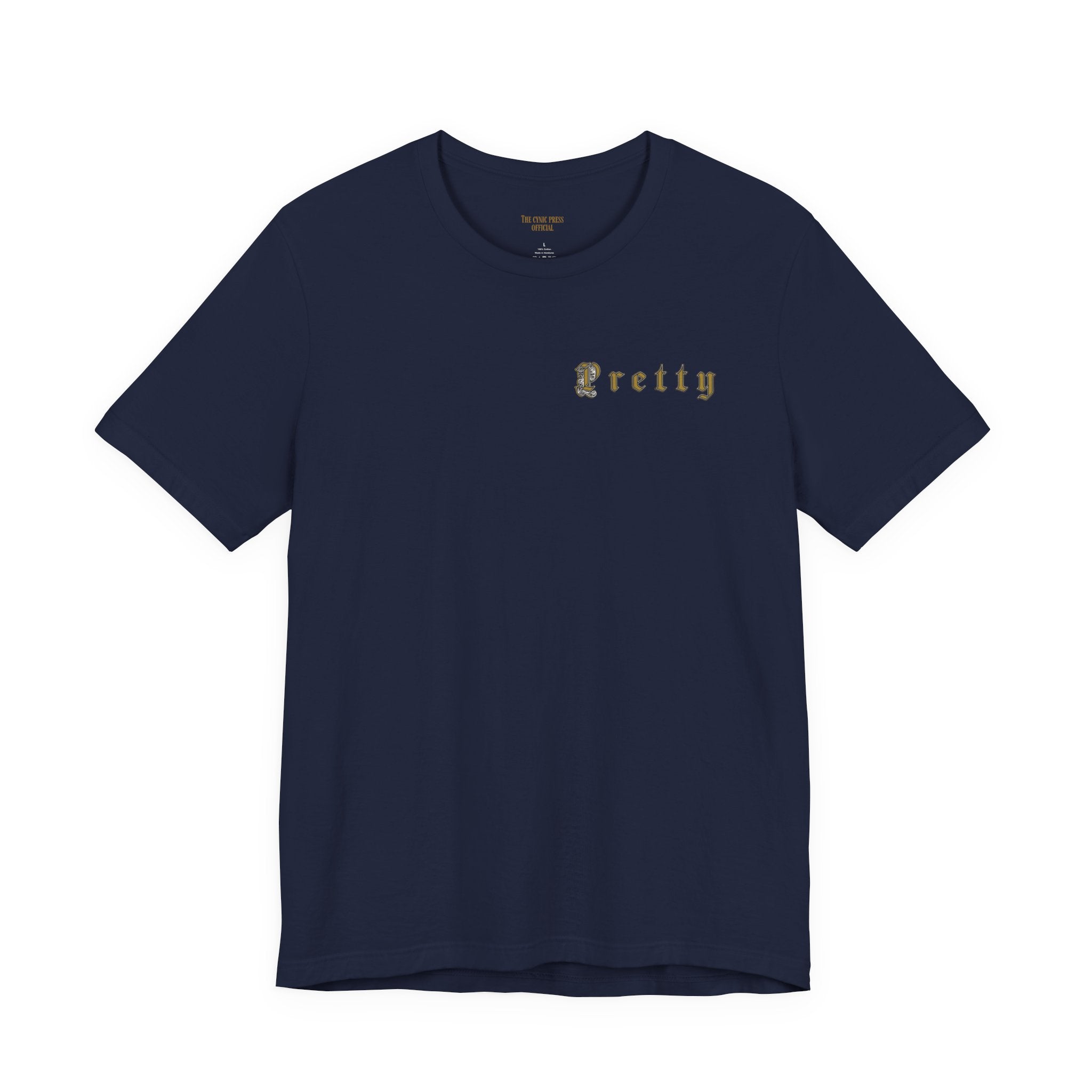 Pretty Pocket, Petty Personality Gothic T-Shirt | Dark Humor Graphic Tee | Unisex Alternative Streetwear