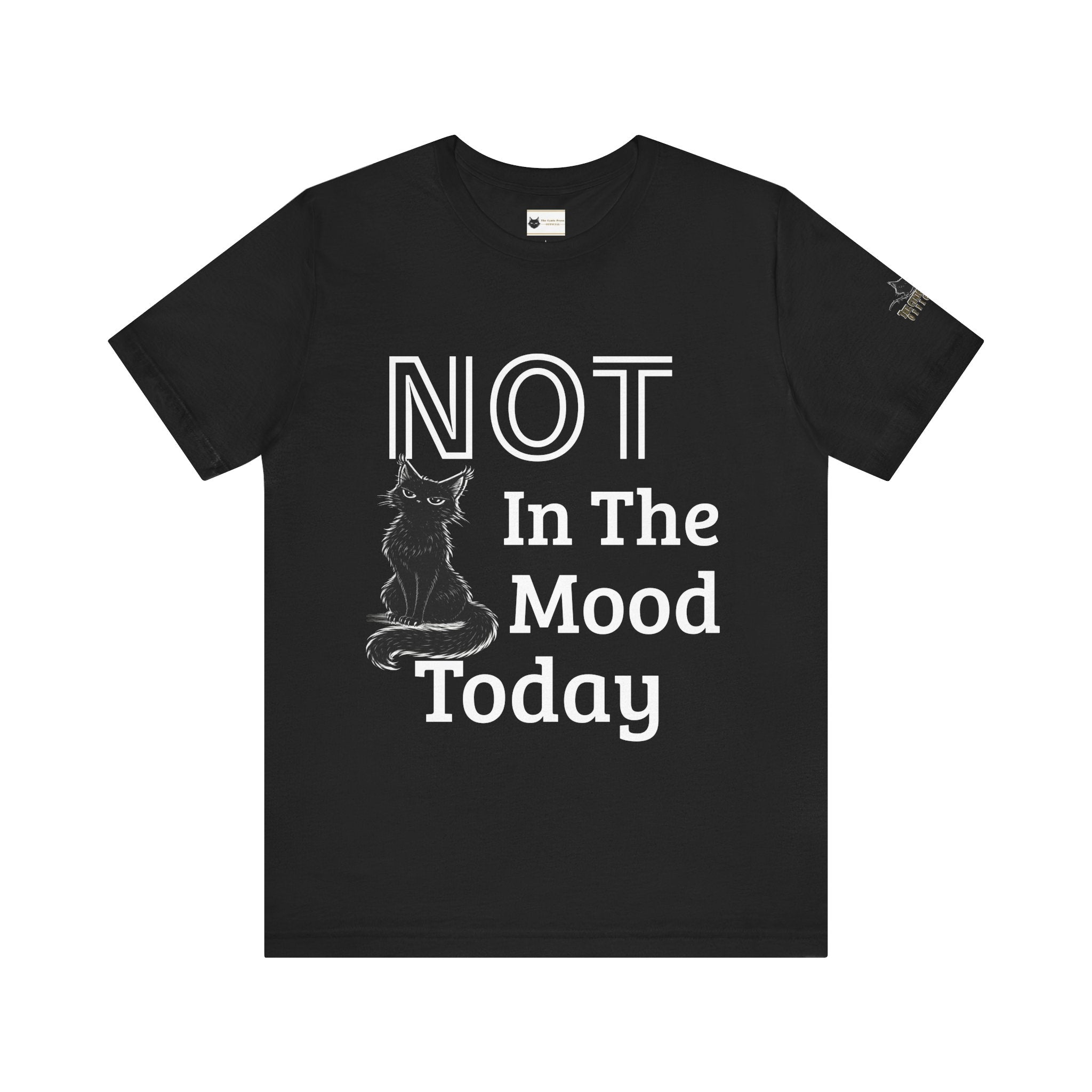 Not in the Mood Today | Sarcastic Cat T | Funny Anti-Social Tee | The Cynic Press Official