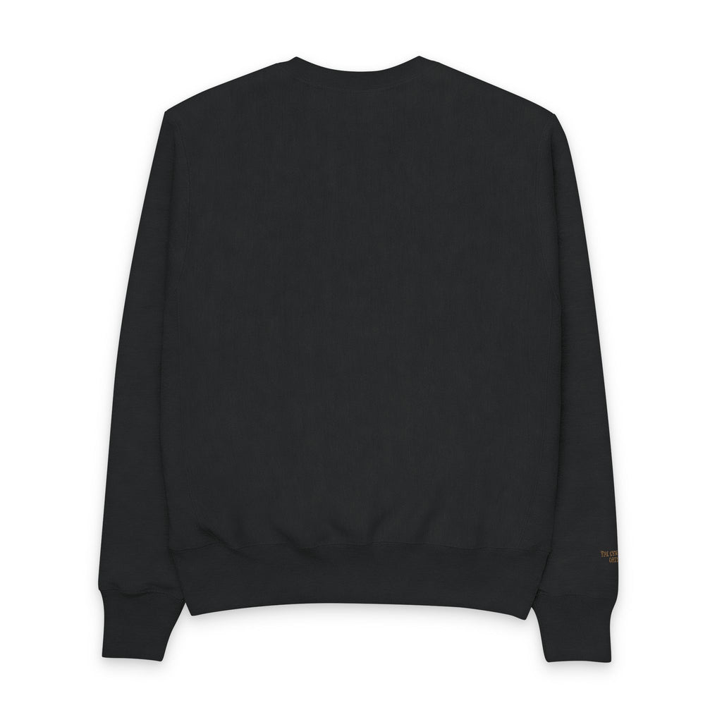 No. 1 Dad Crewneck Sweatshirt — Champion Black Fathers Day Pullover