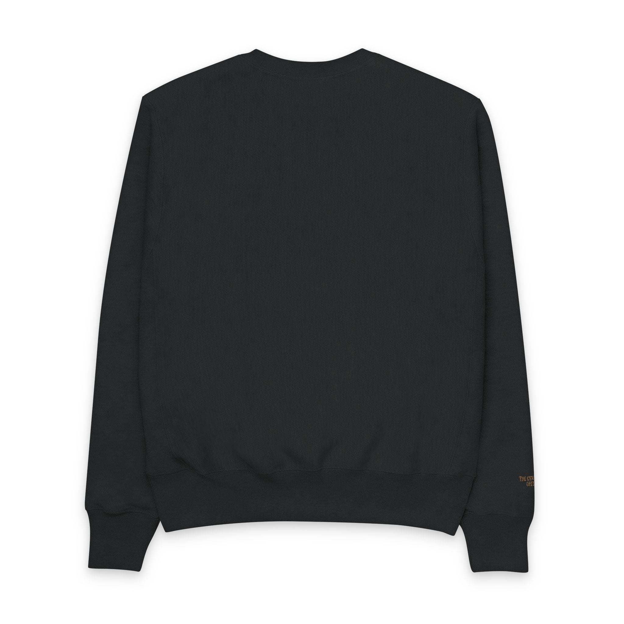 No. 1 Dad Crewneck Sweatshirt — Champion Black Fathers Day Pullover