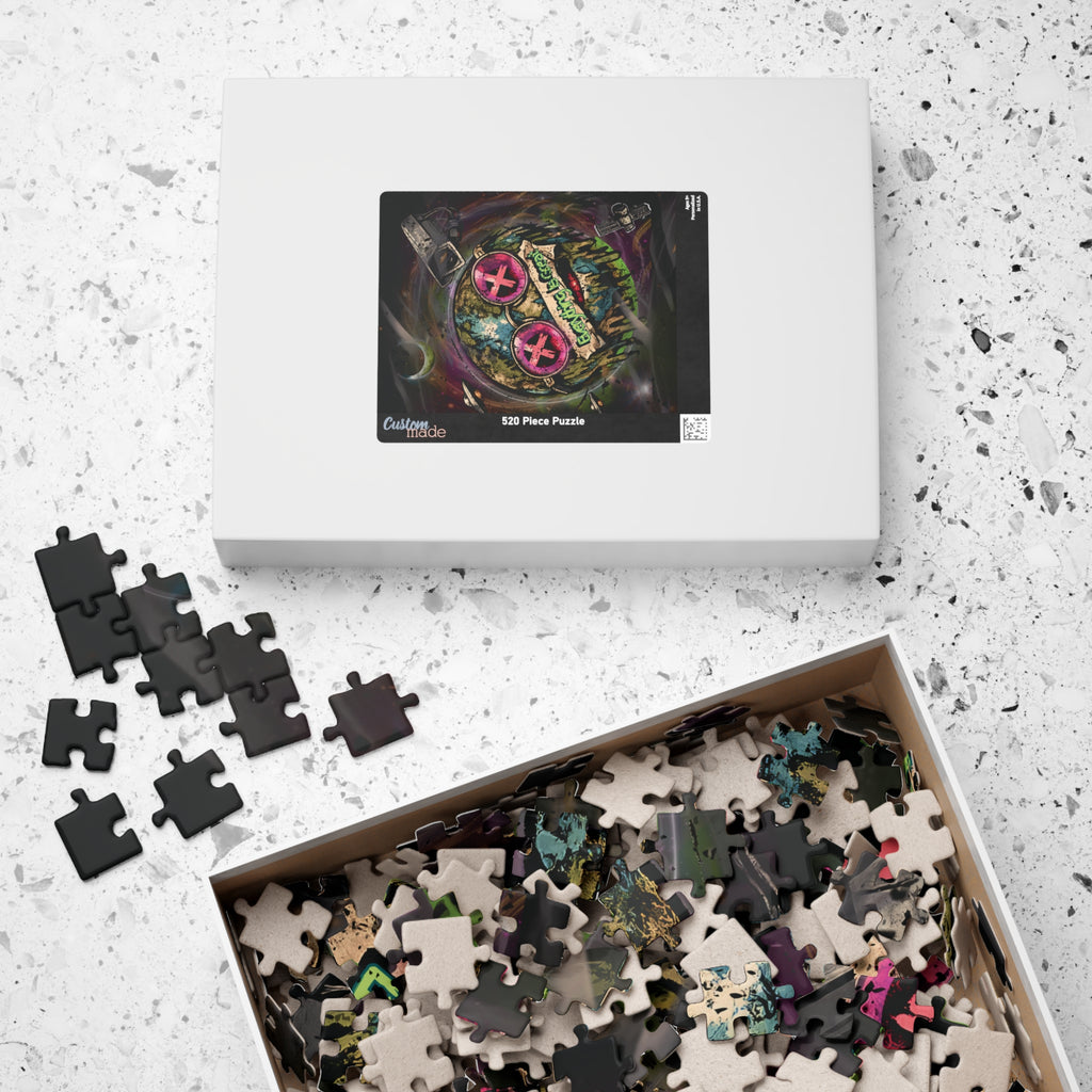 Dark Humor Earth Puzzle – Everything Is Great | Sarcastic Apocalypse Artwork Jigsaw Puzzle | Everything Is Great Earth Puzzle | Dark Humor Jigsaw Puzzle | Cynical Apocalypse Art Puzzle | Sarcastic...