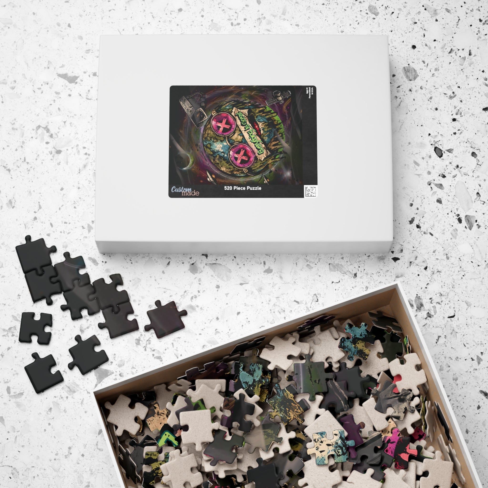 Dark Humor Earth Puzzle – Everything Is Great | Sarcastic Apocalypse Artwork Jigsaw Puzzle | Everything Is Great Earth Puzzle | Dark Humor Jigsaw Puzzle | Cynical Apocalypse Art Puzzle | Sarcastic...