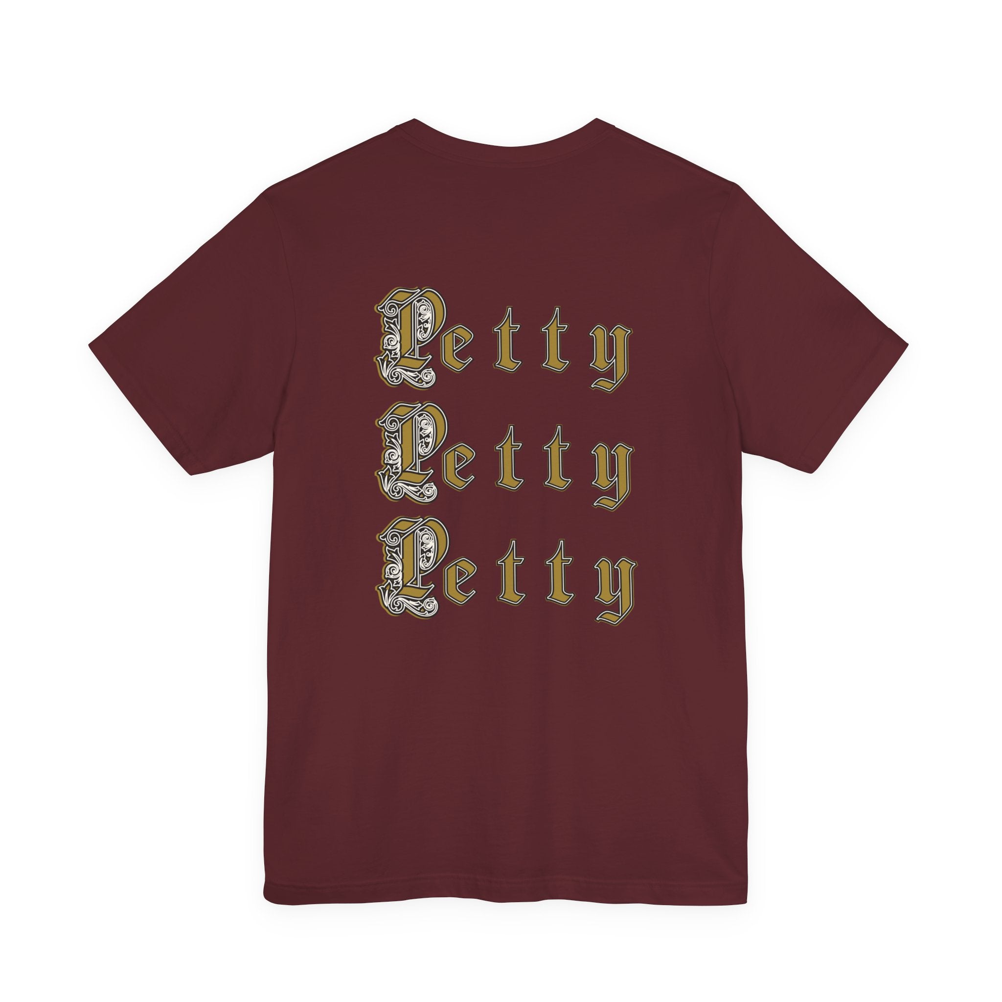Pretty Pocket, Petty Personality Gothic T-Shirt | Dark Humor Graphic Tee | Unisex Alternative Streetwear