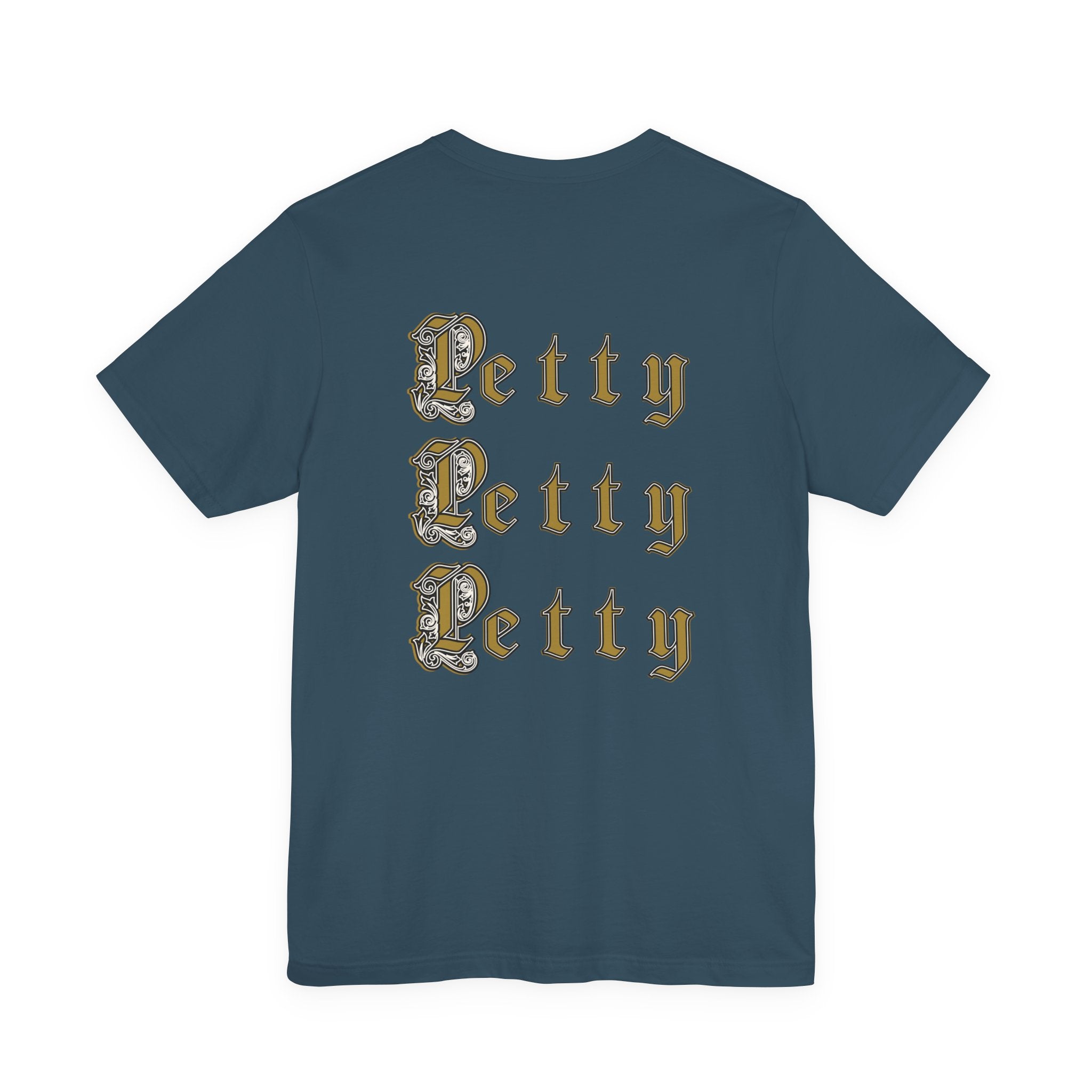 Pretty Pocket, Petty Personality Gothic T-Shirt | Dark Humor Graphic Tee | Unisex Alternative Streetwear