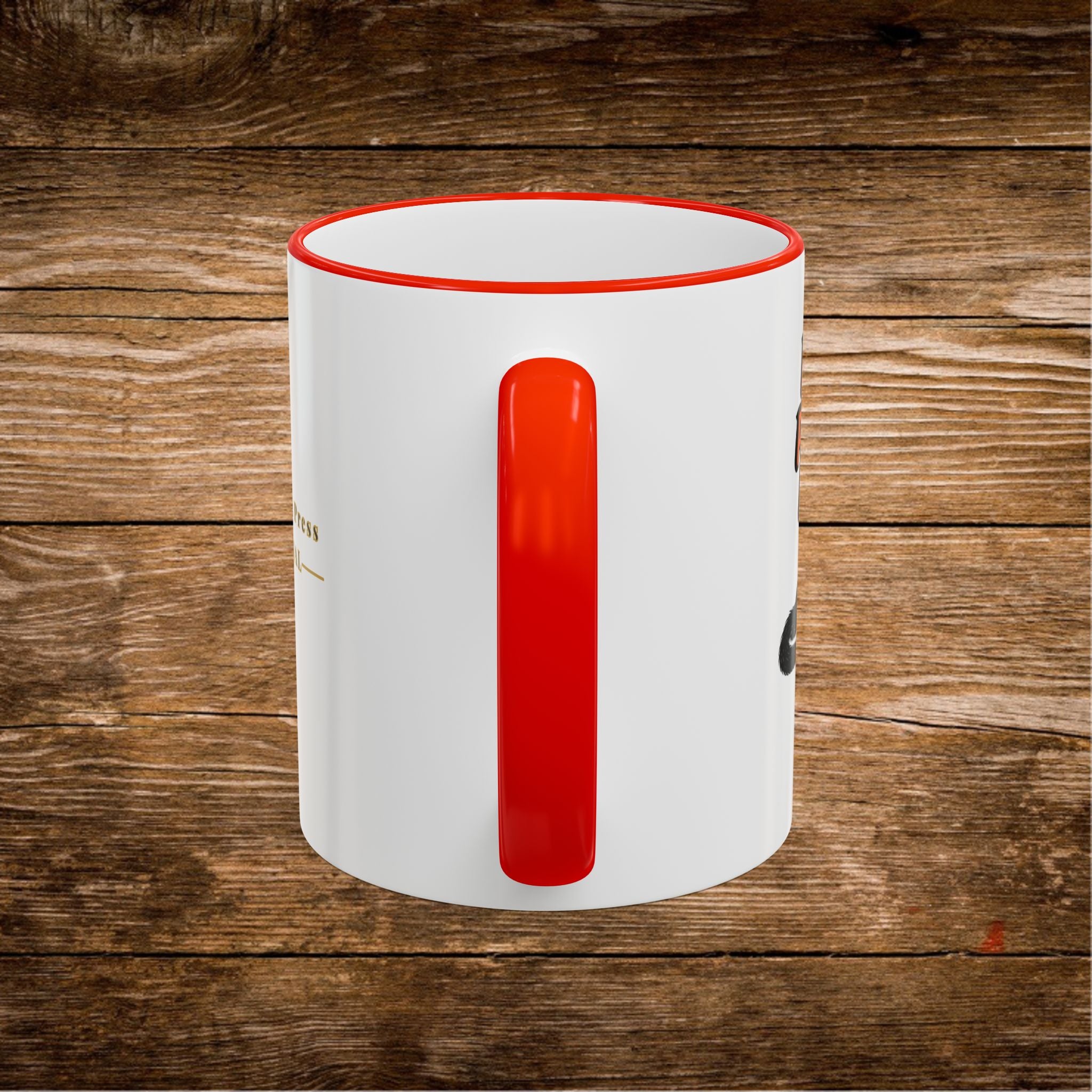 Mug à Anse et Bordure Contrastées Citation Chat Sassy | 325ml 440ml