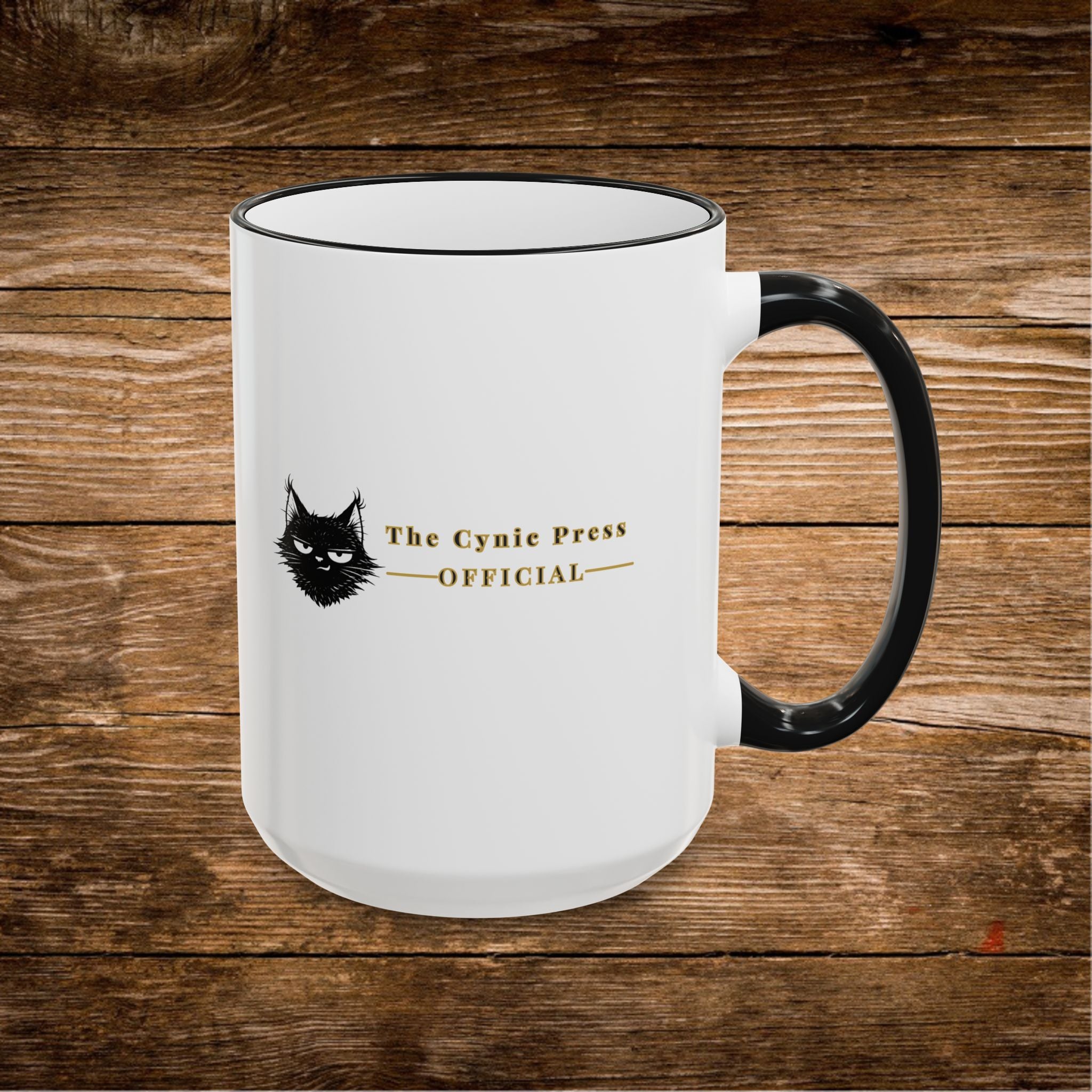 Sassy Cat Quote Accent Rim & Handle Mug | 11oz 15oz