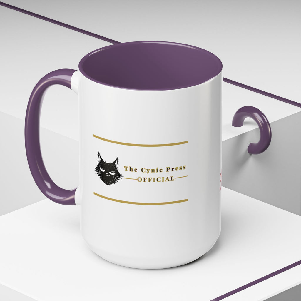Tasse à café humoristique SanctuaryEssentials – Citations cyniques et pleines d'esprit (325/440 ml)