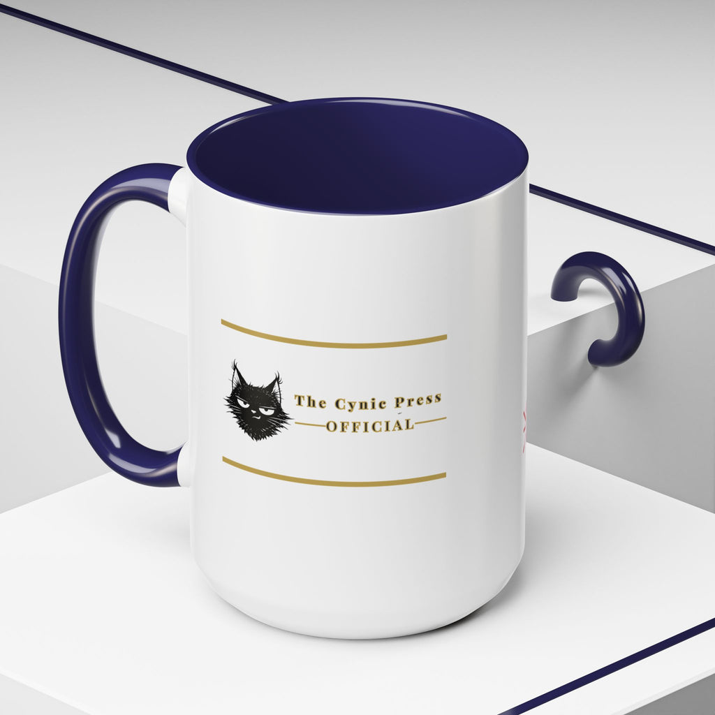 Tasse à café humoristique SanctuaryEssentials – Citations cyniques et pleines d'esprit (325/440 ml)