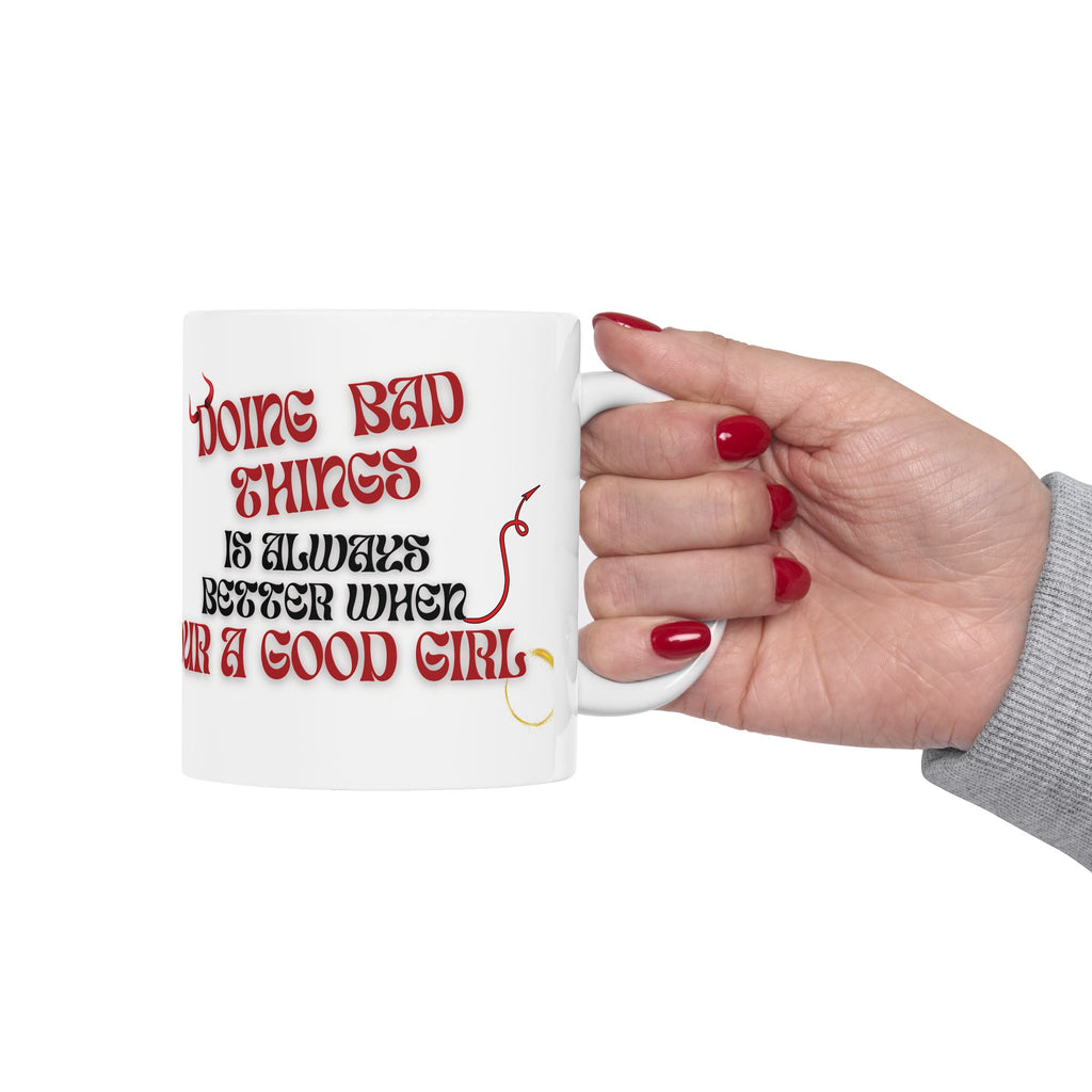Ceramic Mug — A playful reminder of our duality