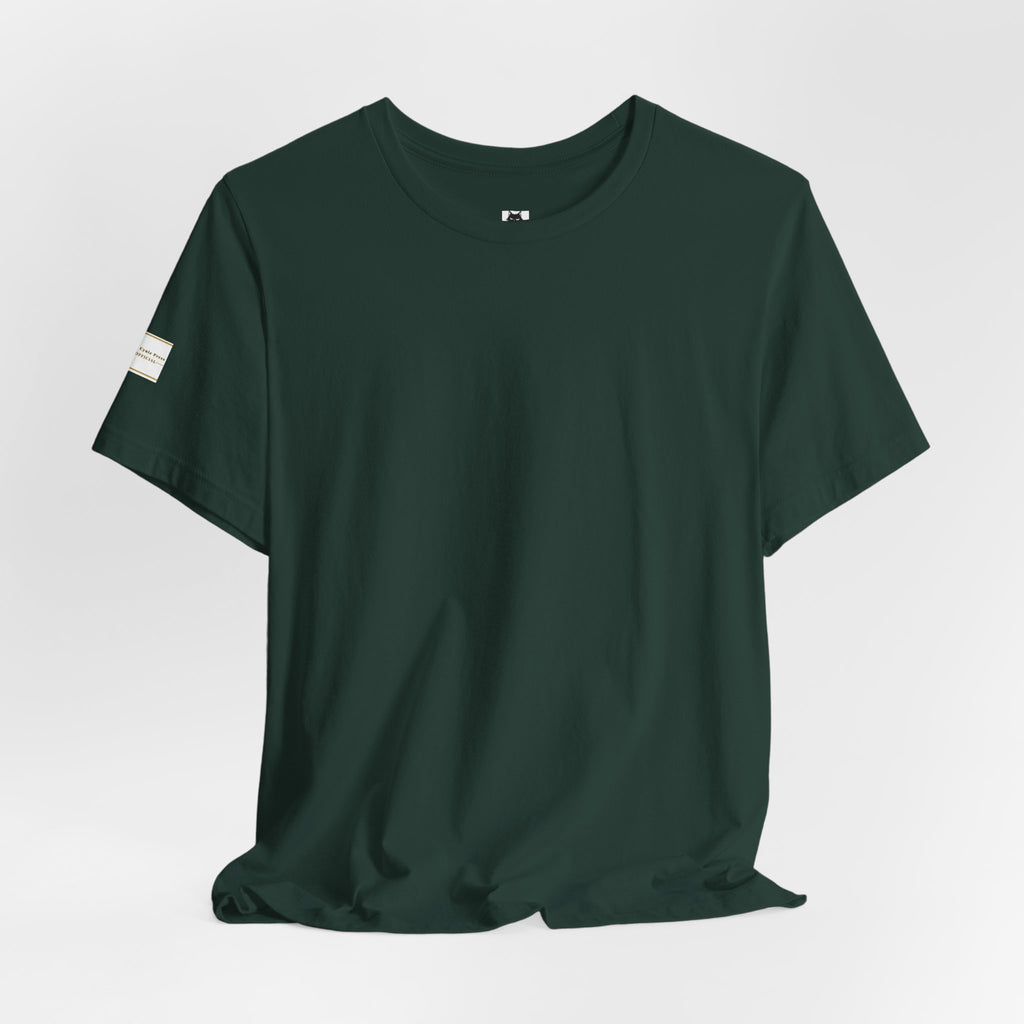 T-shirt panneau d'avertissement "Pas amical" | Ne touchez pas, je touche en retour