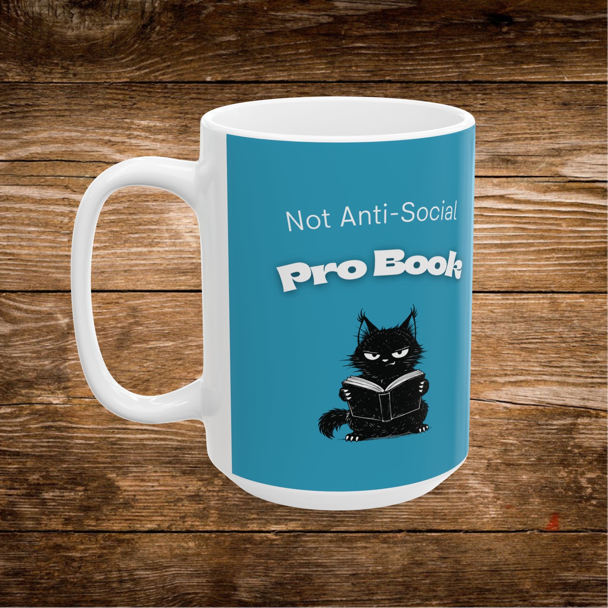 SanctuaryEssentials Logo Mug | Ceramic Coffee Tea Cup, 11oz or 15oz