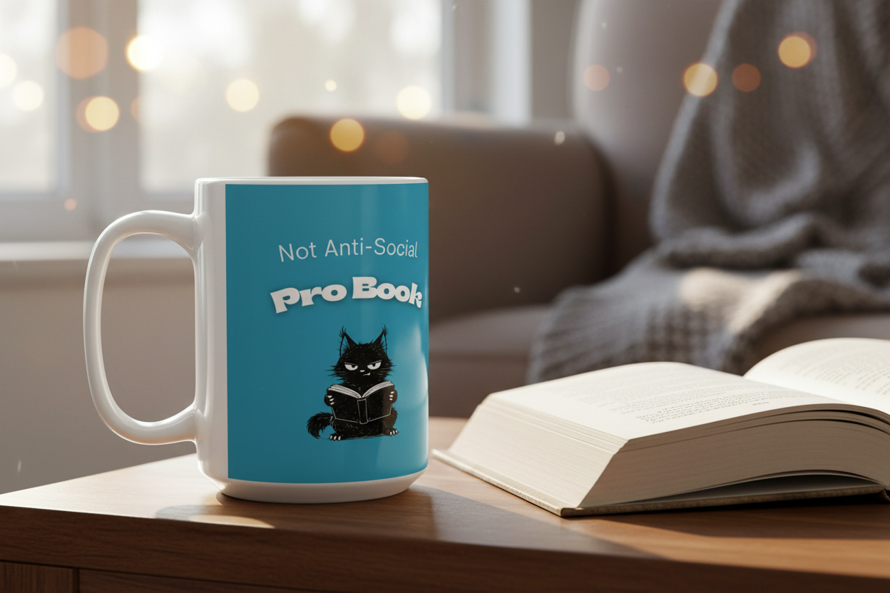 SanctuaryEssentials Logo Mug | Ceramic Coffee Tea Cup, 11oz or 15oz