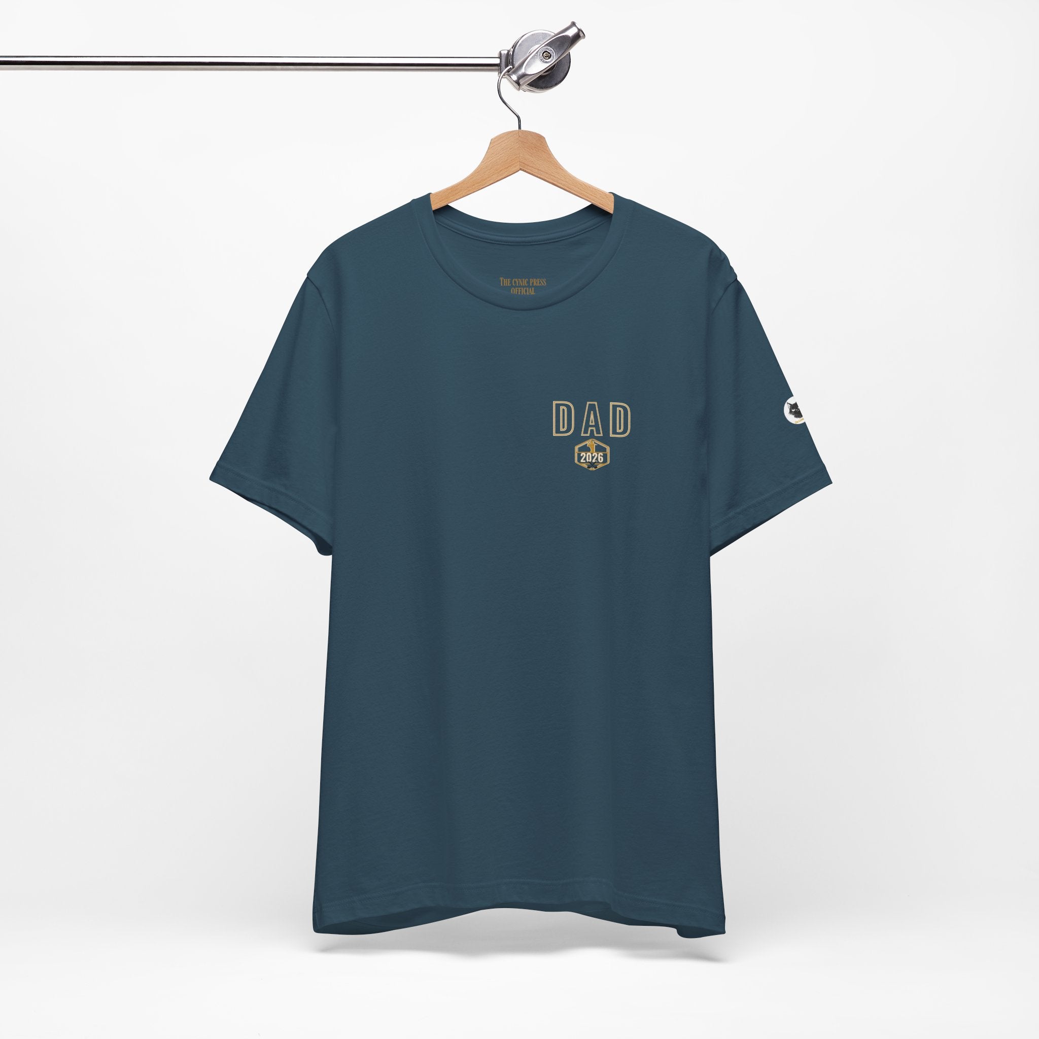Personalized Father's Day Golf Shirt | Custom Last Name Dad Golf Tee | Kids Names on Golf Balls Shirt Gift for Dad Grandpa