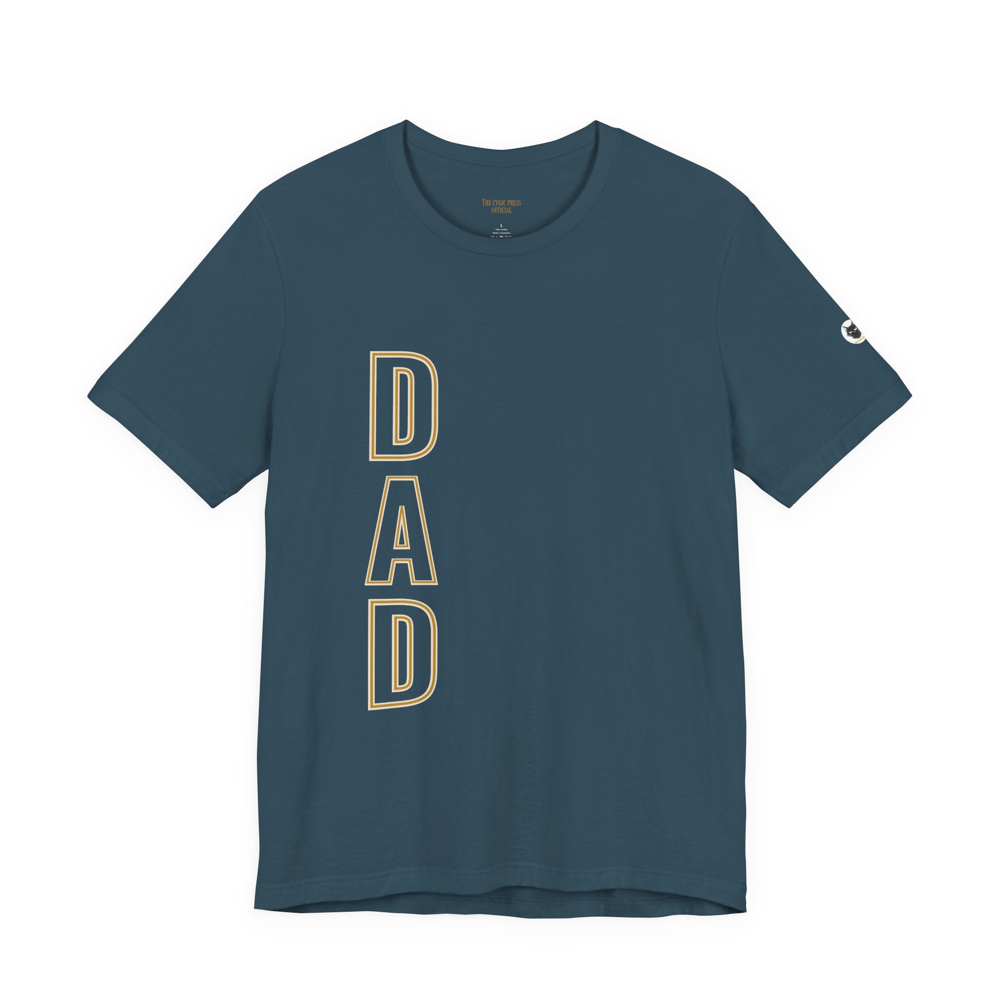 Custom Dad Established Year Shirt | Personalized Father's Day T-Shirt | Front & Back Print Best Dad Ever Tee Gift