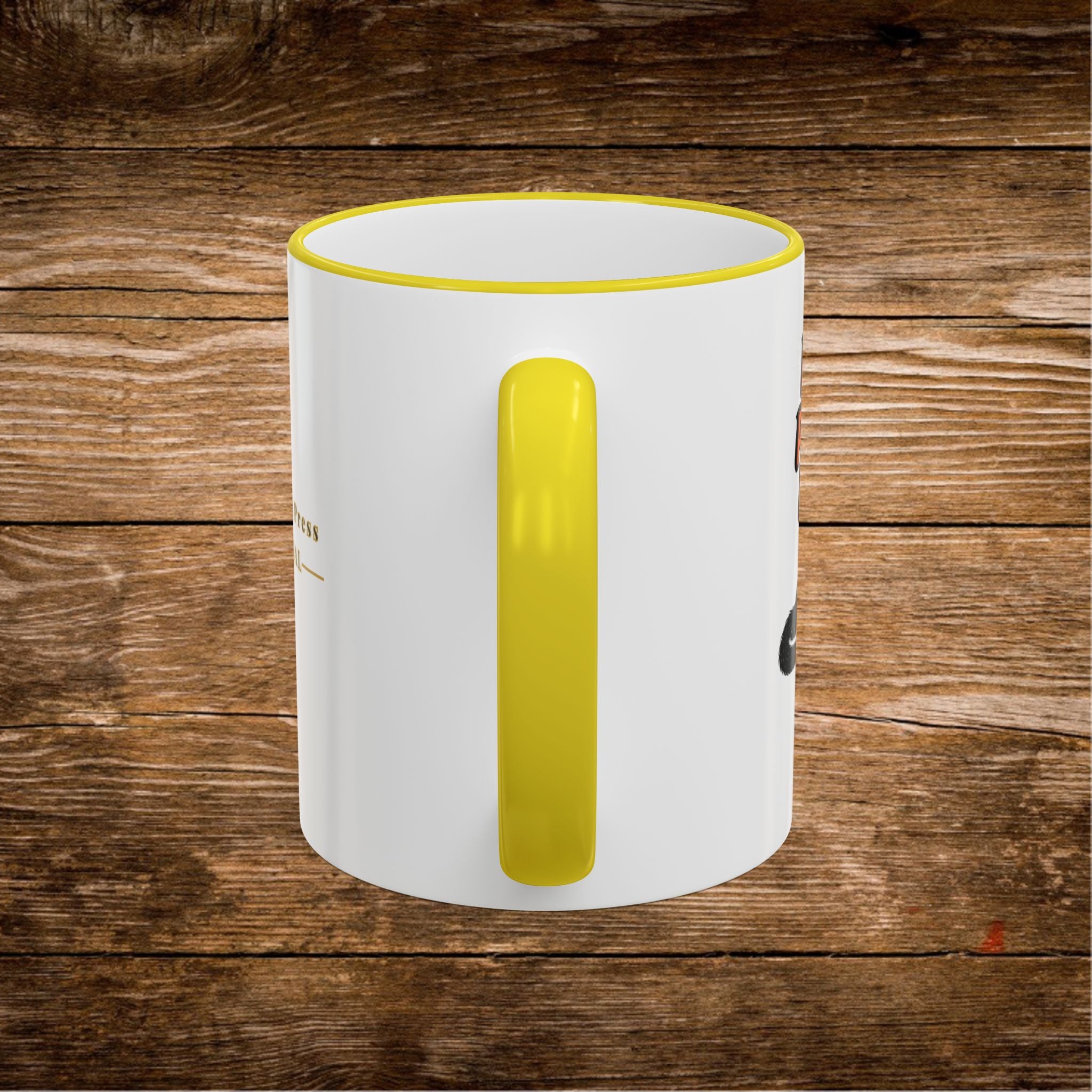 Mug à Anse et Bordure Contrastées Citation Chat Sassy | 325ml 440ml