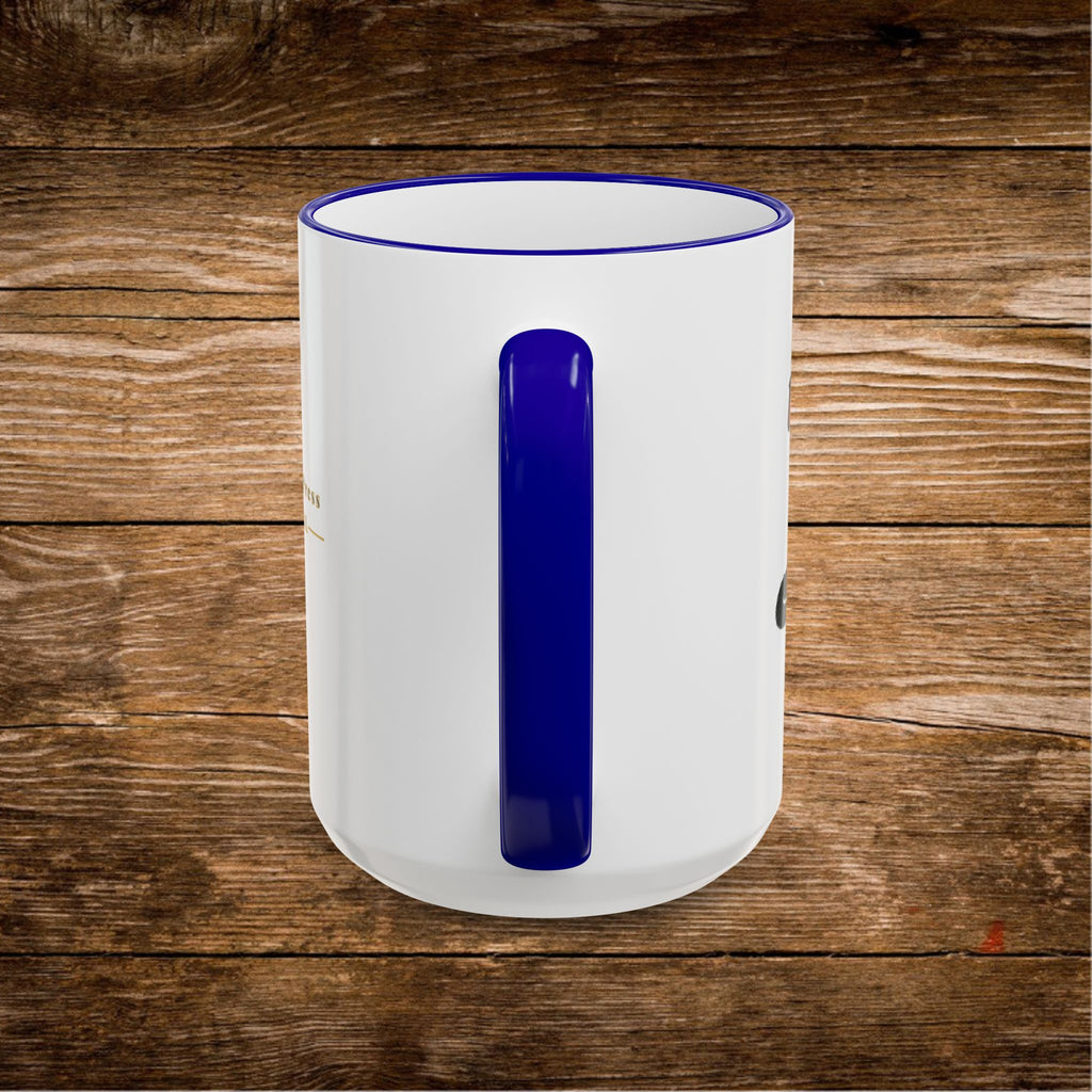 Mug à Anse et Bordure Contrastées Citation Chat Sassy | 325ml 440ml
