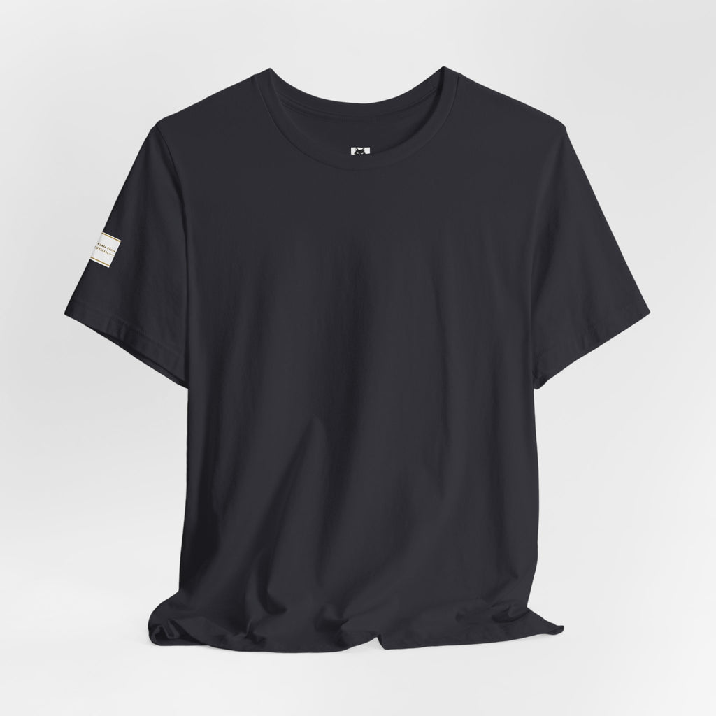 T-shirt panneau d'avertissement "Pas amical" | Ne touchez pas, je touche en retour