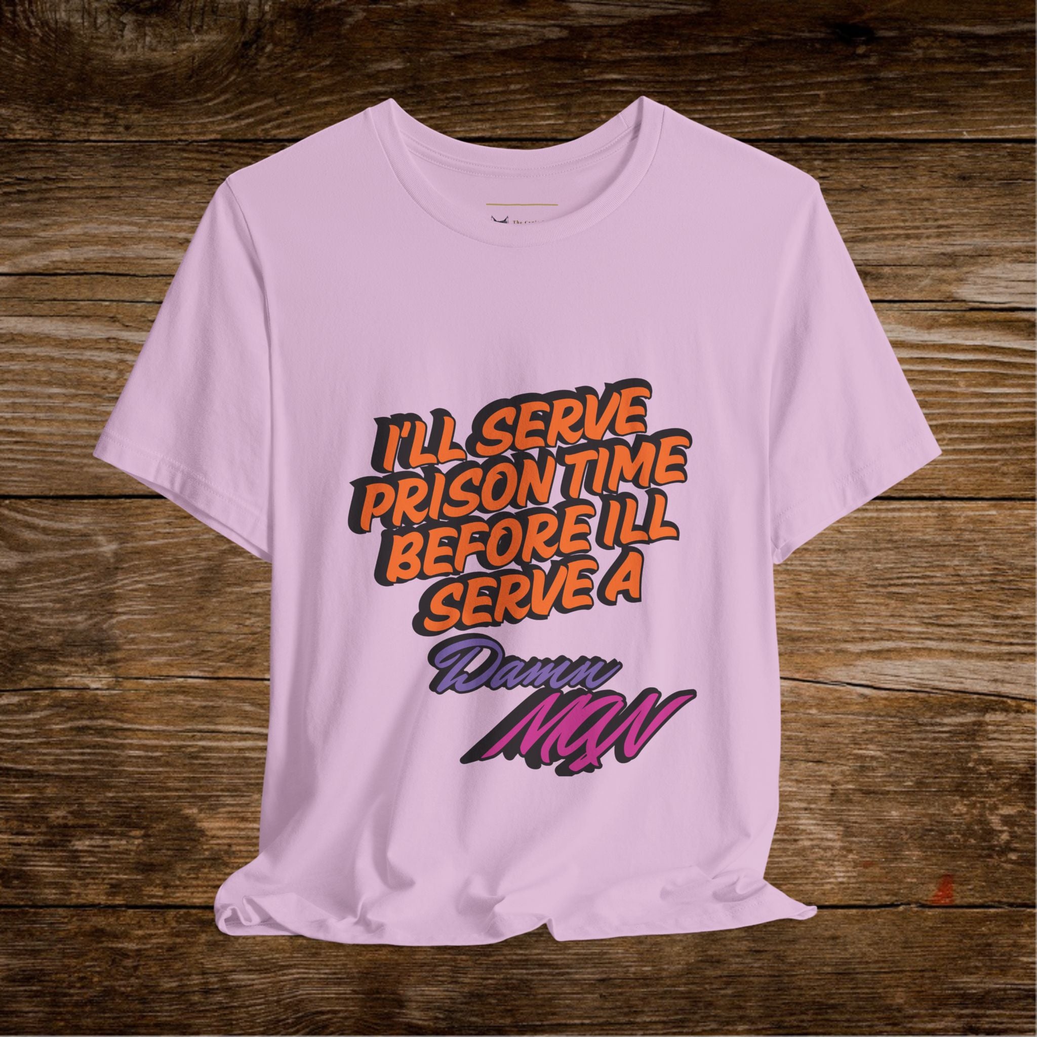 Je purgerai ma peine de prison avant de porter un t-shirt Danny MNW | T-shirt graphique à message