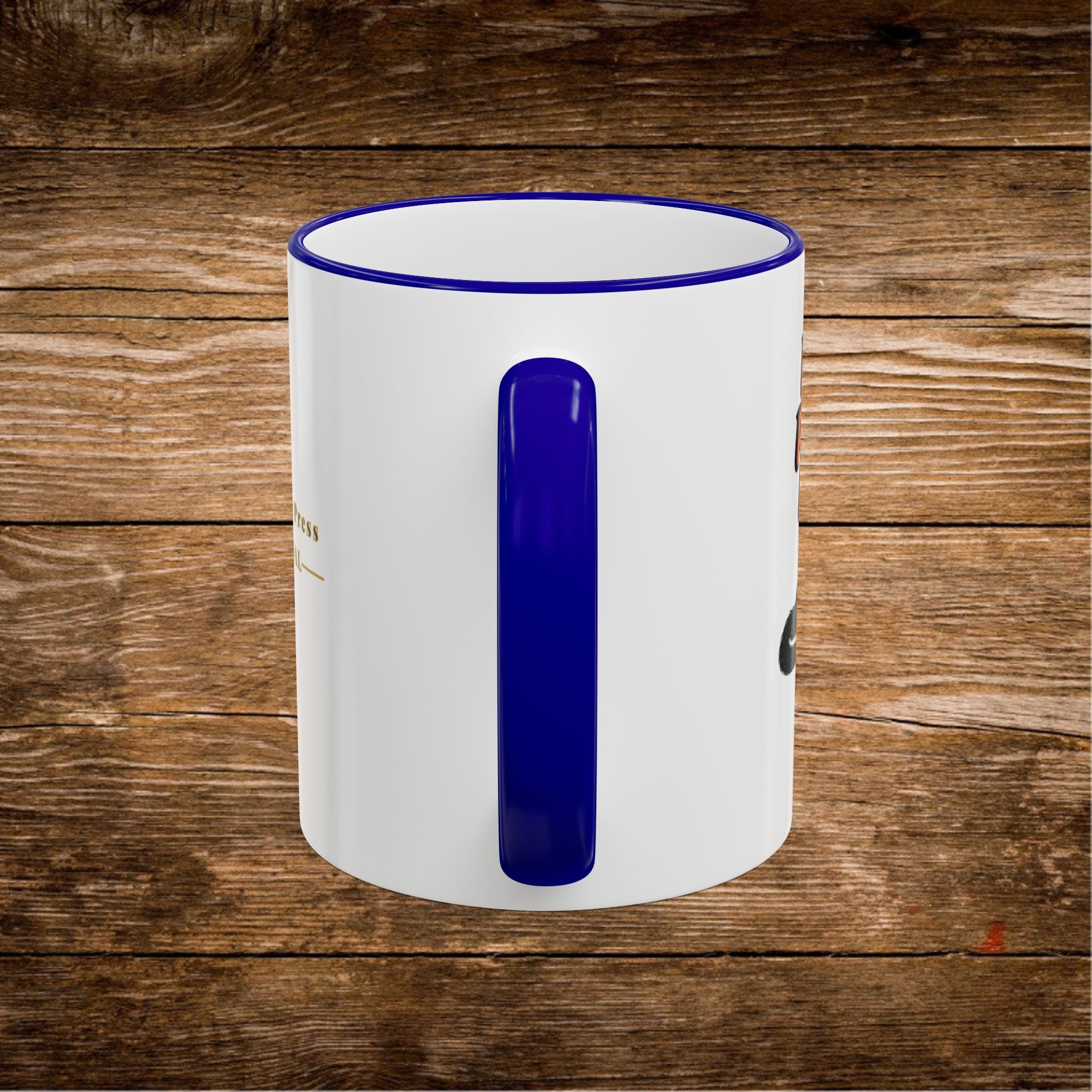 Mug à Anse et Bordure Contrastées Citation Chat Sassy | 325ml 440ml