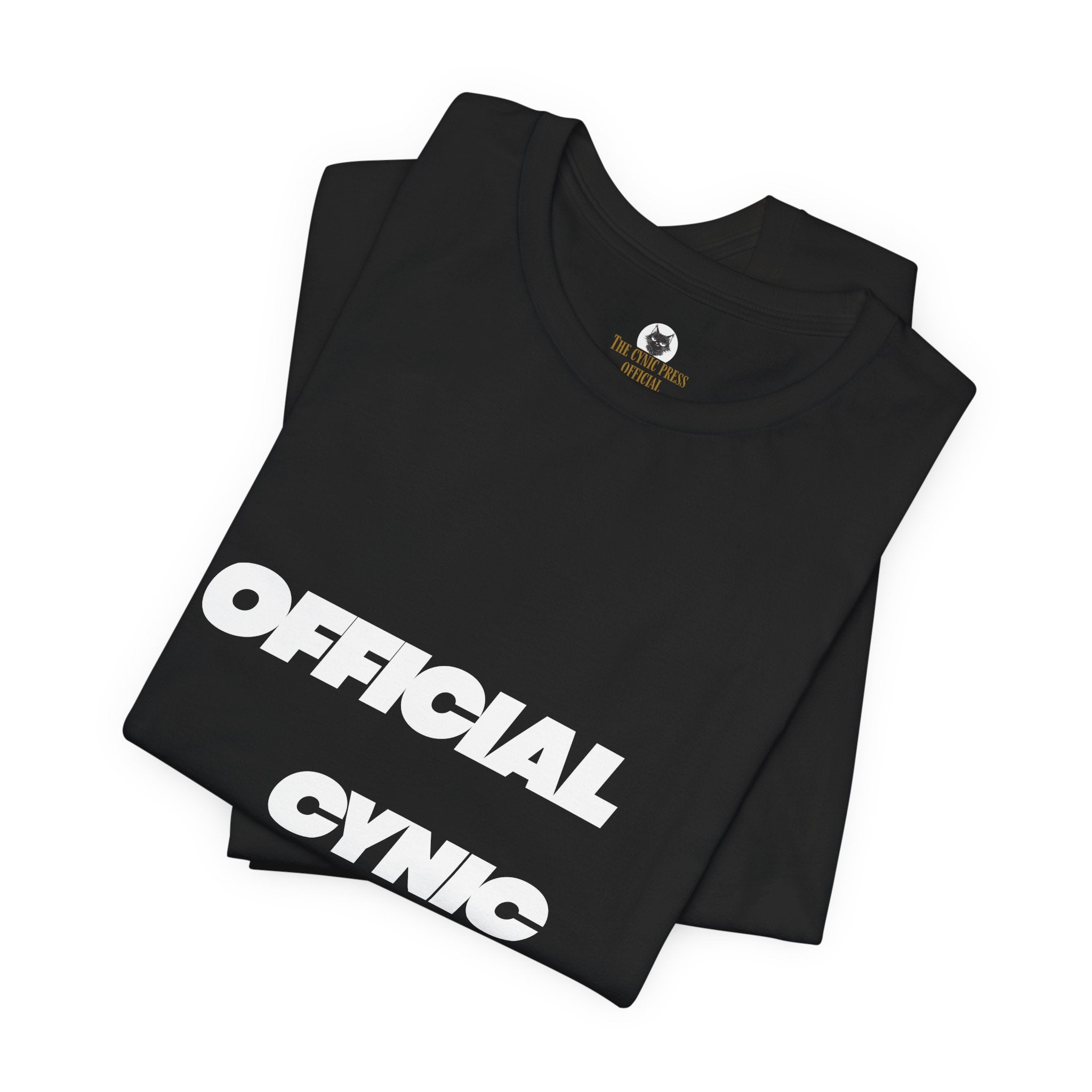 Official Cynic T-Shirt – "Est. 1970-Something" Vintage Humor Tee | Custom Official Cynic T-Shirt | Personalized Vintage Graphic Humor Tee | Custom Year or Decade Unisex Shirt