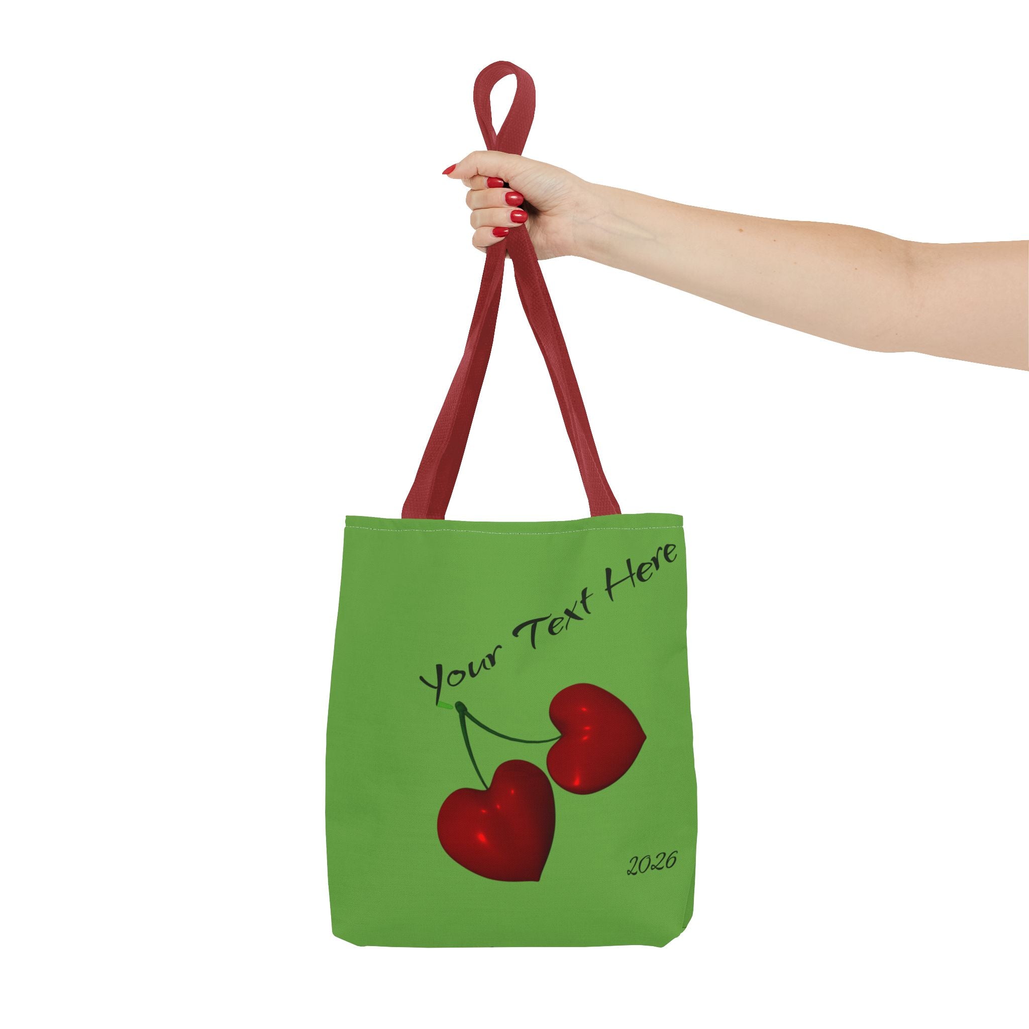 Boundaries and Bags_White_Personalized 2026 & Logo Tote Bag  Custom Name All-Over Print