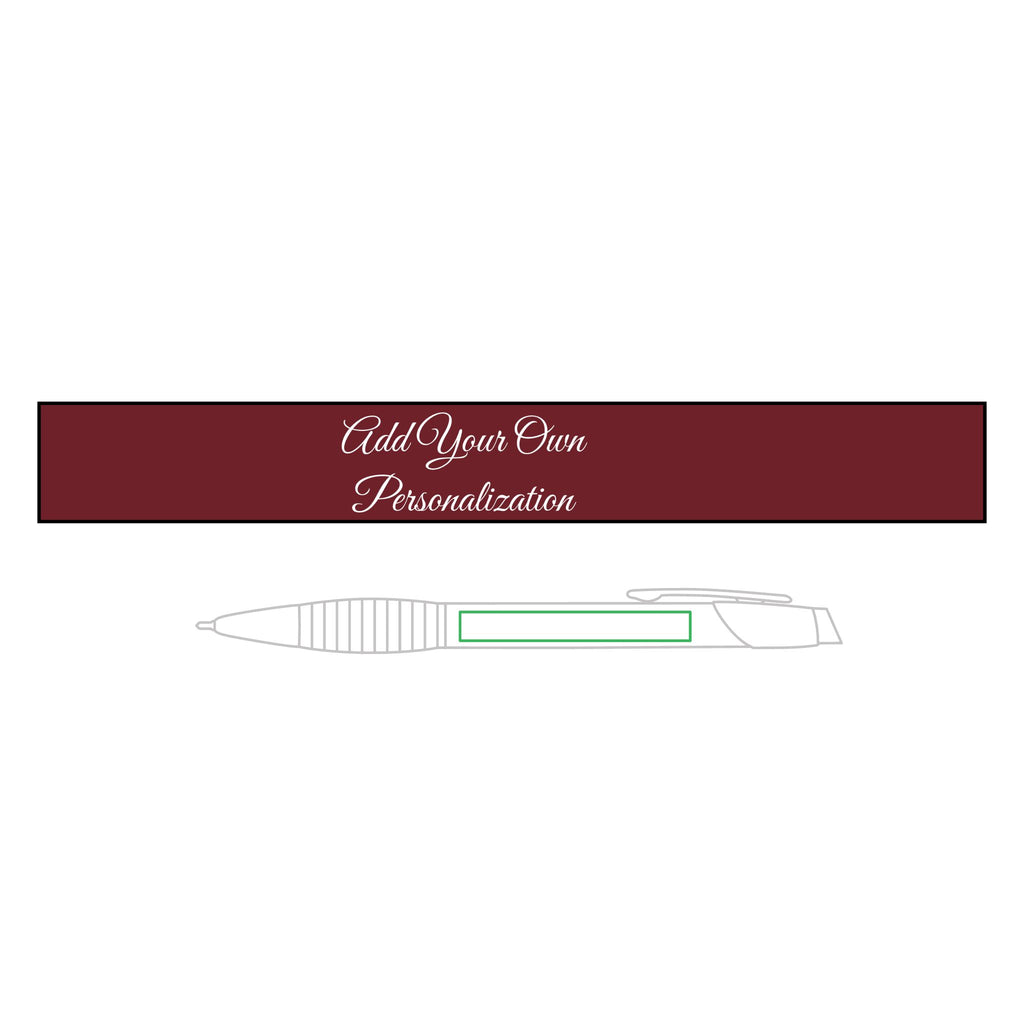Custom Engraved Brass Ballpoint Pen - Personalized Executive Gift Pen with Comfort Grip - Luxury Corporate Graduation GiftEngravable Brass Ballpoint Pen with Comfort Grip — Personalized Gift Pen