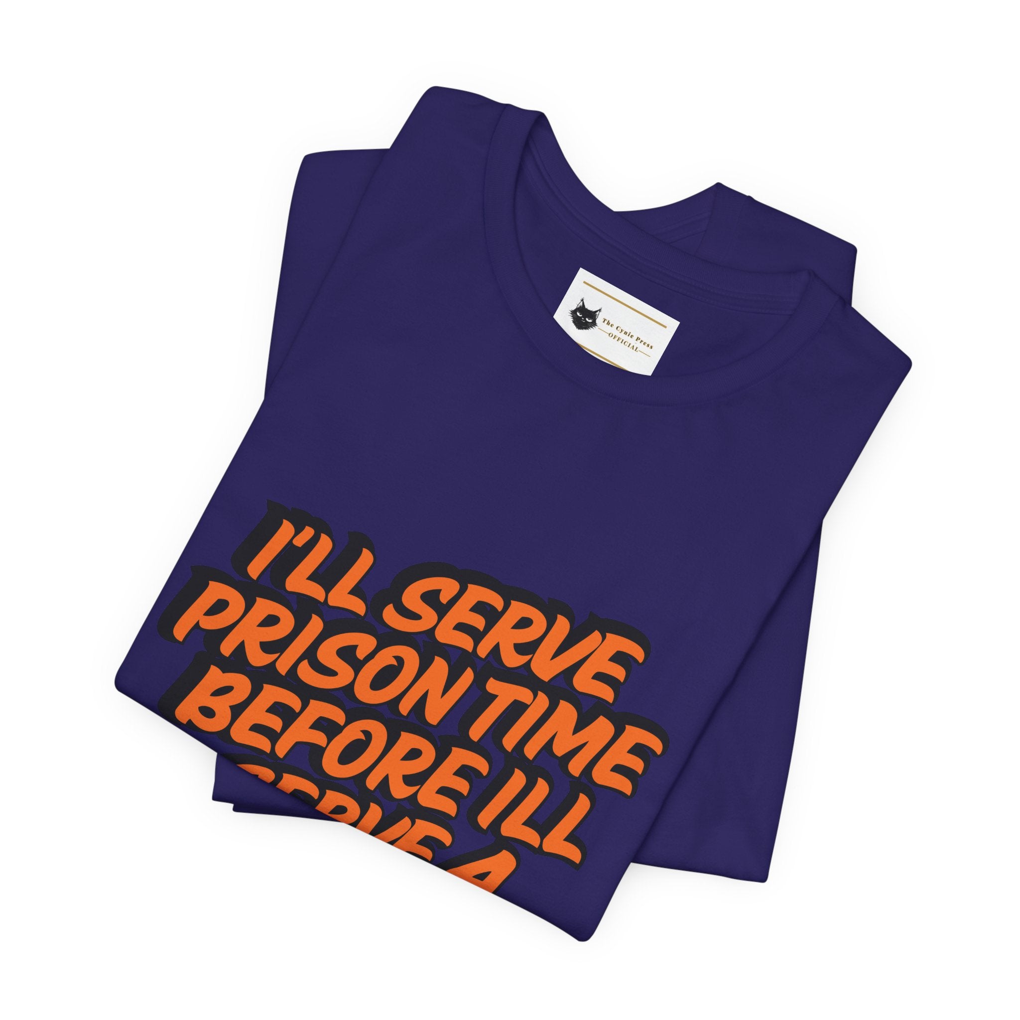 Je purgerai ma peine de prison avant de porter un t-shirt Danny MNW | T-shirt graphique à message