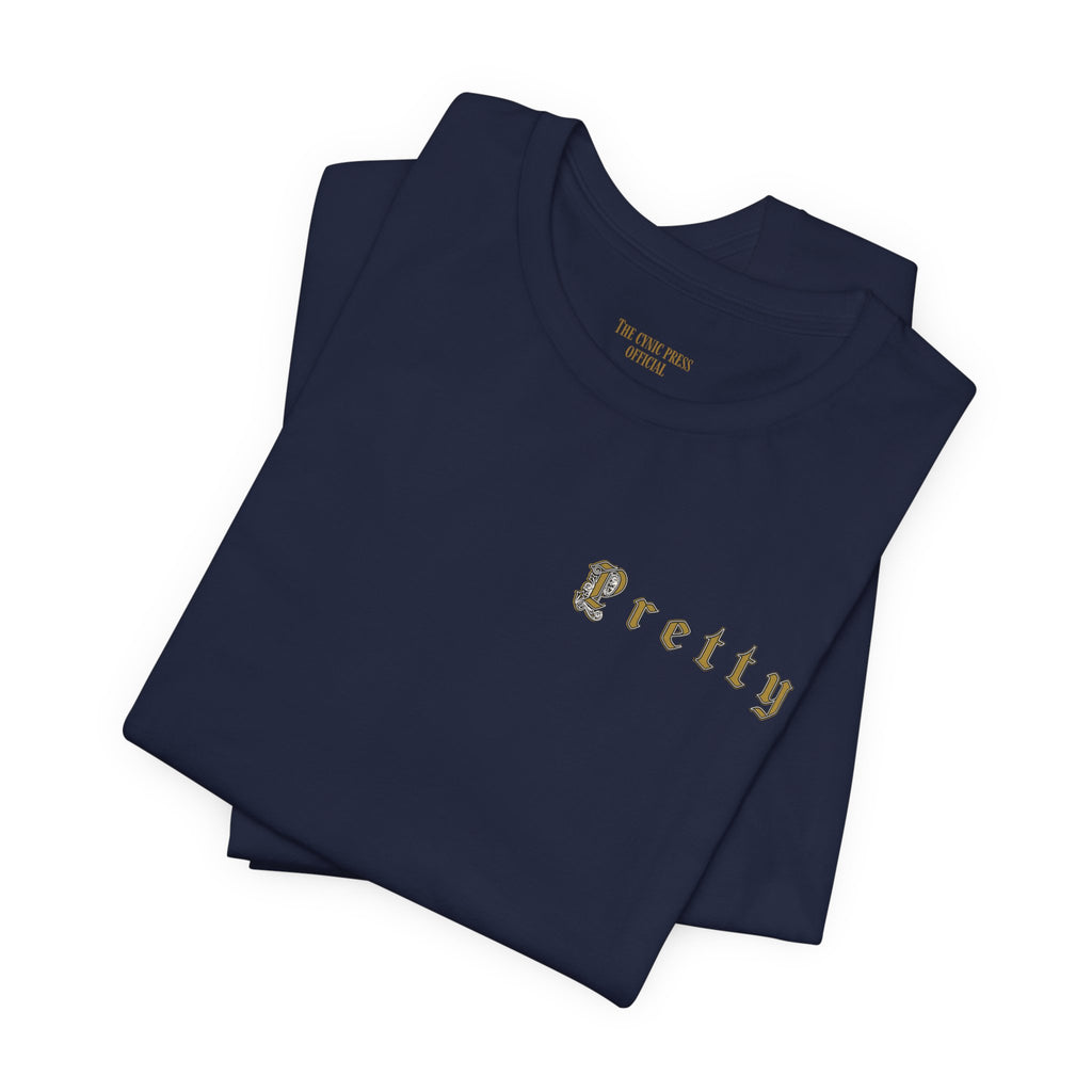 Pretty Pocket, Petty Personality Gothic T-Shirt | Dark Humor Graphic Tee | Unisex Alternative Streetwear