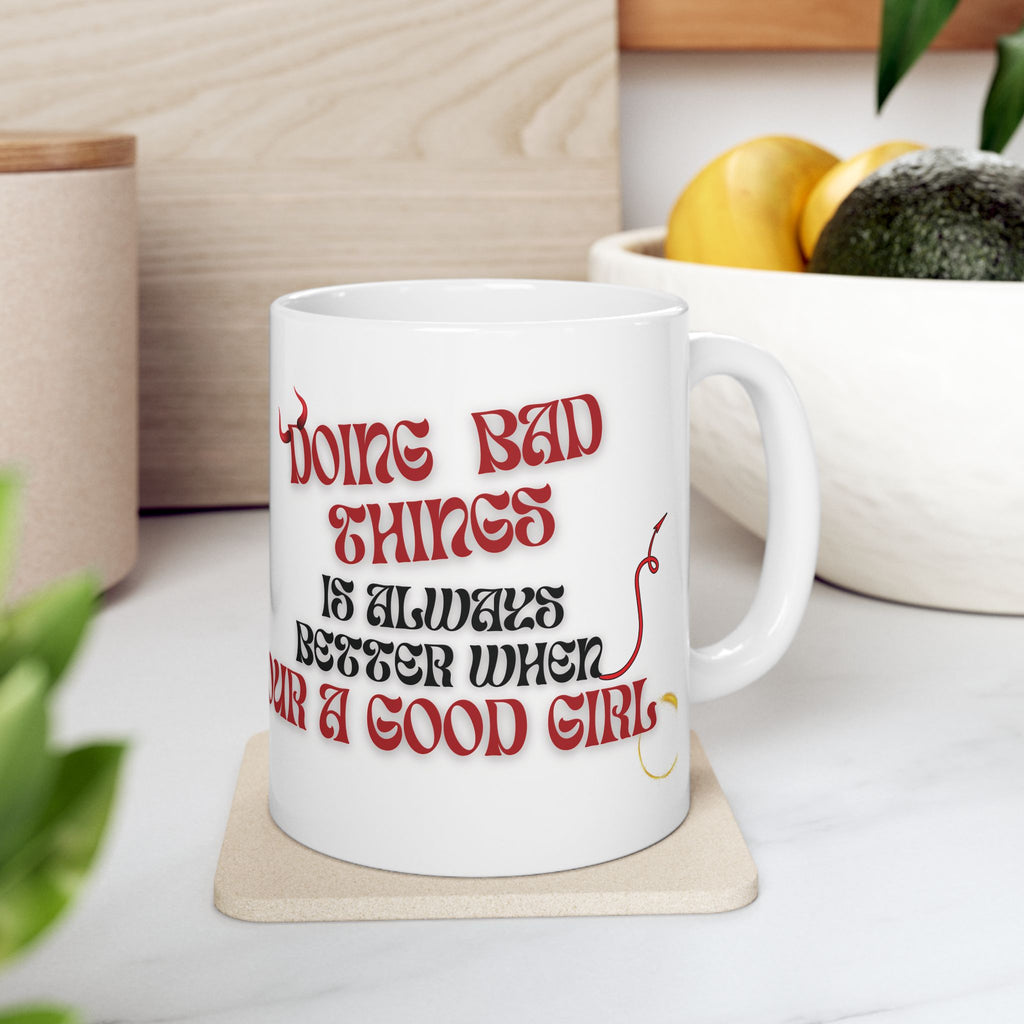 Ceramic Mug — A playful reminder of our duality