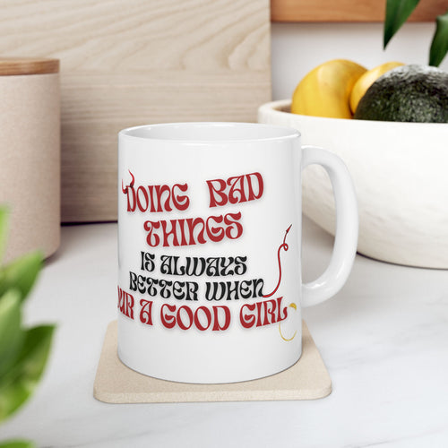 Ceramic Mug — A playful reminder of our duality
