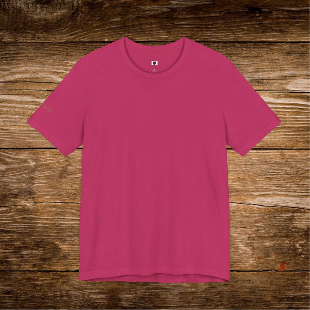 T-shirt panneau d'avertissement "Pas amical" | Ne touchez pas, je touche en retour