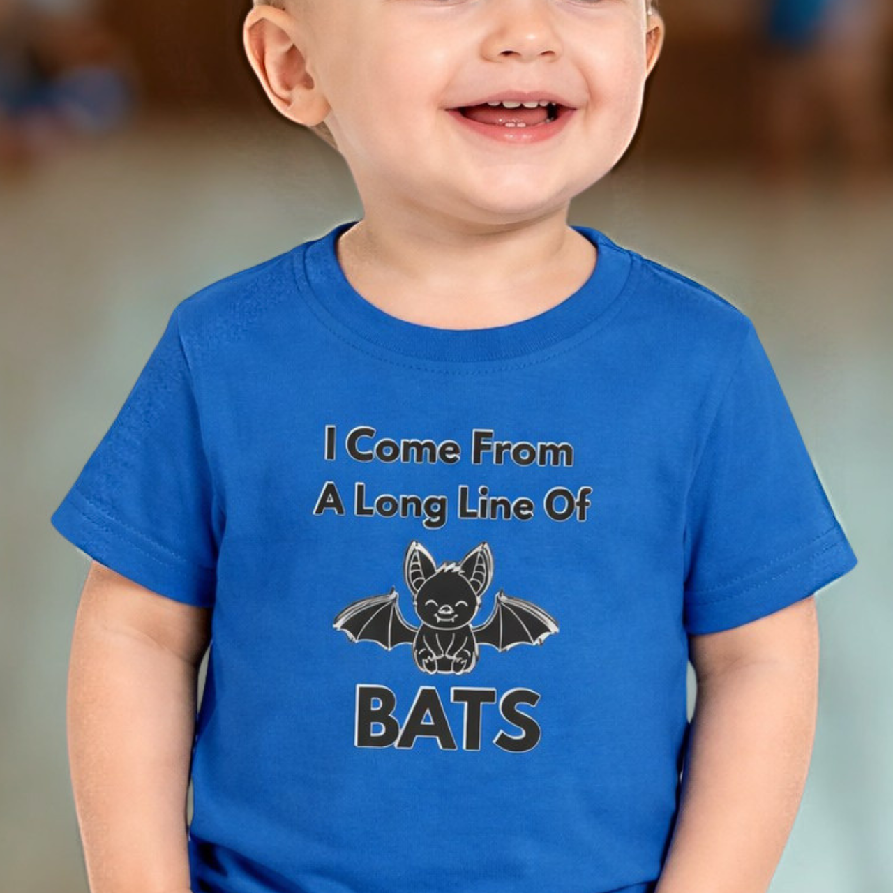 Heavy Cotton™ Toddler T-shirt, Family Matching Halloween Shirts – Crazy Old Bat, The Old Bat & Long Line of Bats – Funny Mom Grandma Kids Matching Set| kids unisex tee