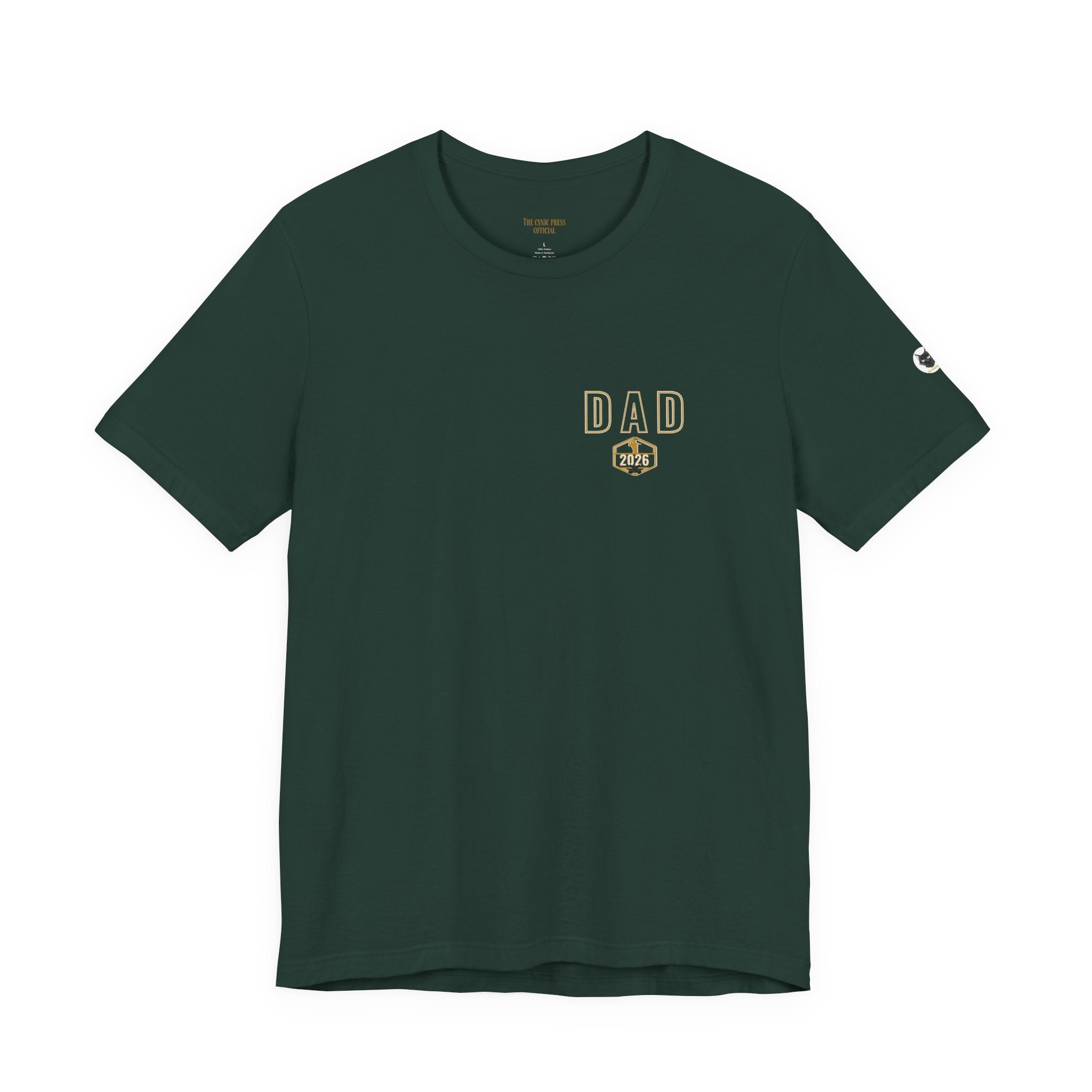 Personalized Father's Day Golf Shirt | Custom Last Name Dad Golf Tee | Kids Names on Golf Balls Shirt Gift for Dad Grandpa