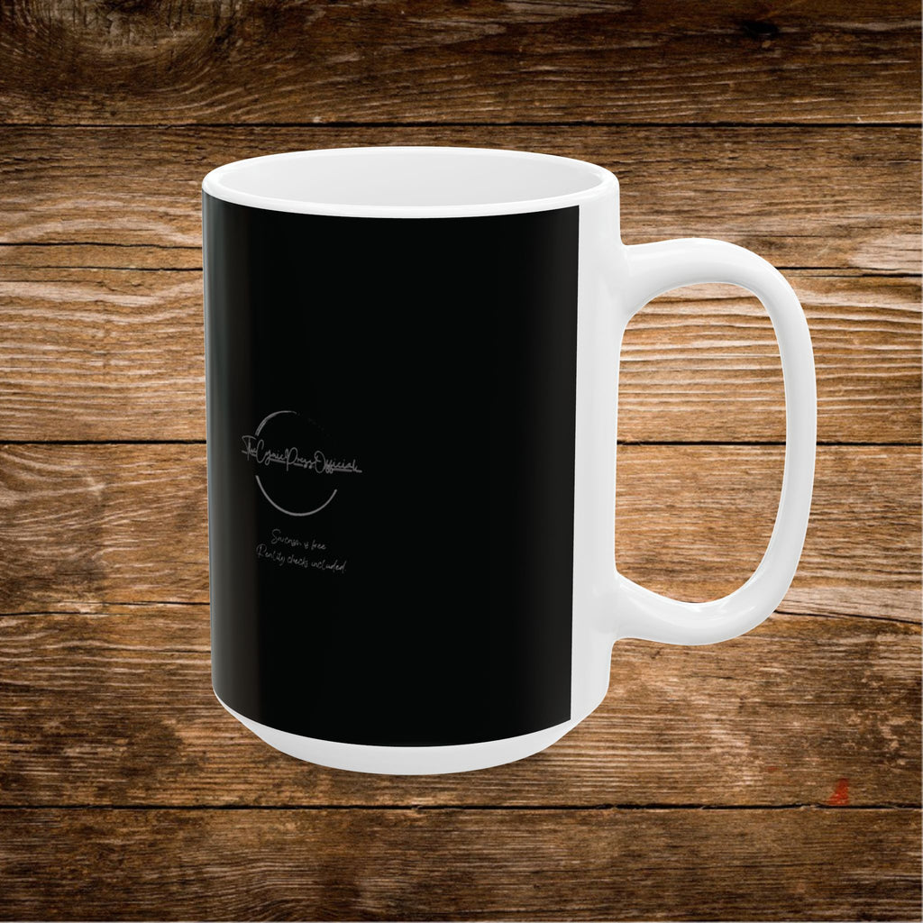 "Gotta Save Money Somehow" Ceramic Mug | Funny Budget Coffee Quote
