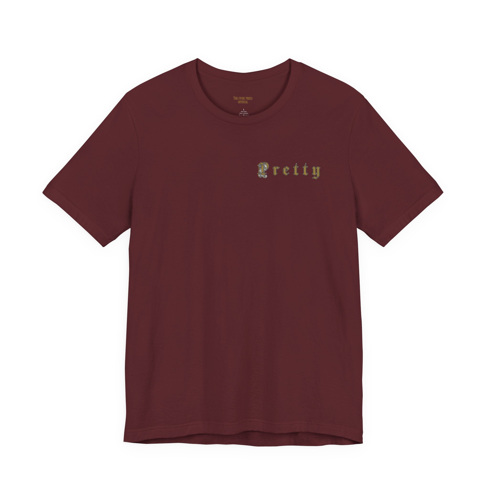 Pretty Pocket, Petty Personality Gothic T-Shirt | Dark Humor Graphic Tee | Unisex Alternative Streetwear