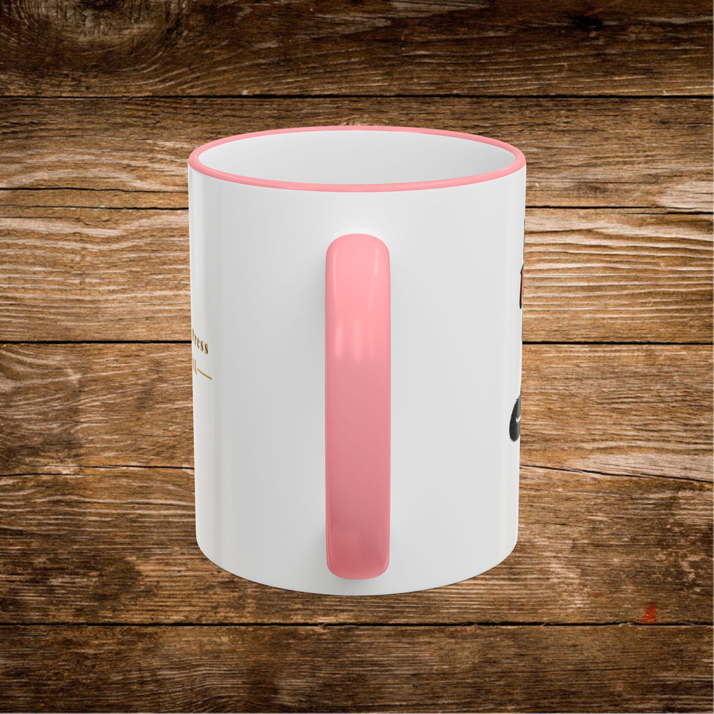 Mug à Anse et Bordure Contrastées Citation Chat Sassy | 325ml 440ml