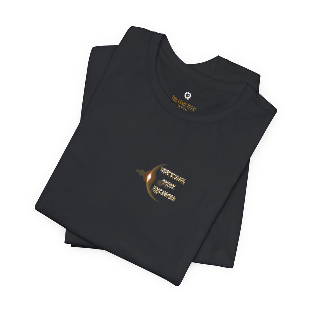 Unisex Graphic Tee | Wander Into The Woods Gothic T-Shirt | Retro Dark Fantasy Legend Apparel | Unisex Jersey Short Sleeve Tee