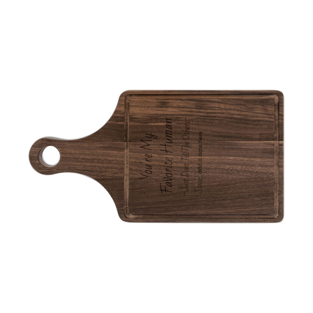Planche à découper en bois gravée personnalisée – Planche à fromage et de service avec message personnalisé, Cadeau de pendaison de crémaillère
