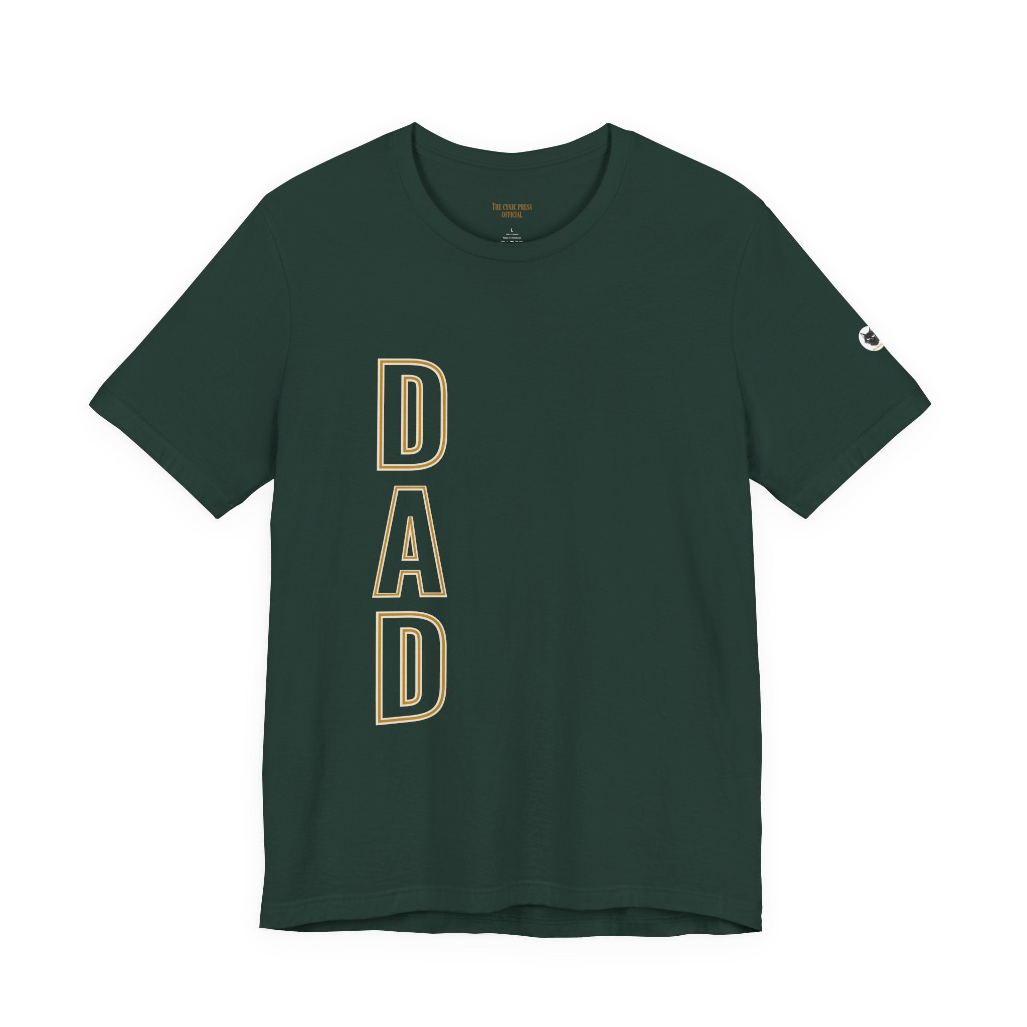 Custom Dad Established Year Shirt | Personalized Father's Day T-Shirt | Front & Back Print Best Dad Ever Tee Gift