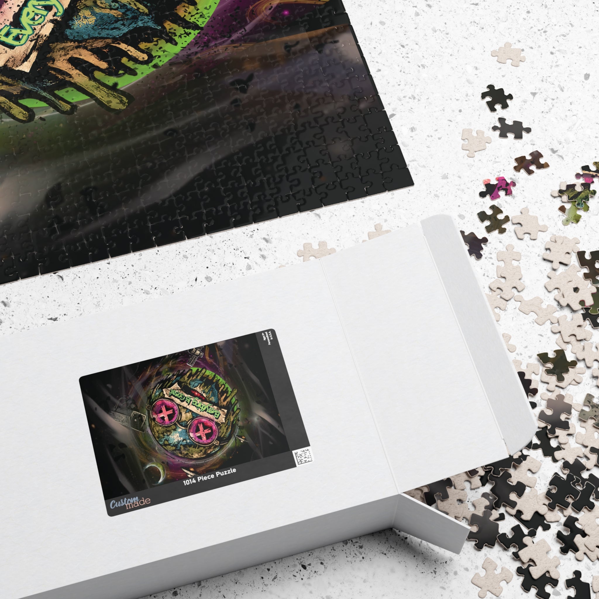 Dark Humor Earth Puzzle – Everything Is Great | Sarcastic Apocalypse Artwork Jigsaw Puzzle | Everything Is Great Earth Puzzle | Dark Humor Jigsaw Puzzle | Cynical Apocalypse Art Puzzle | Sarcastic...