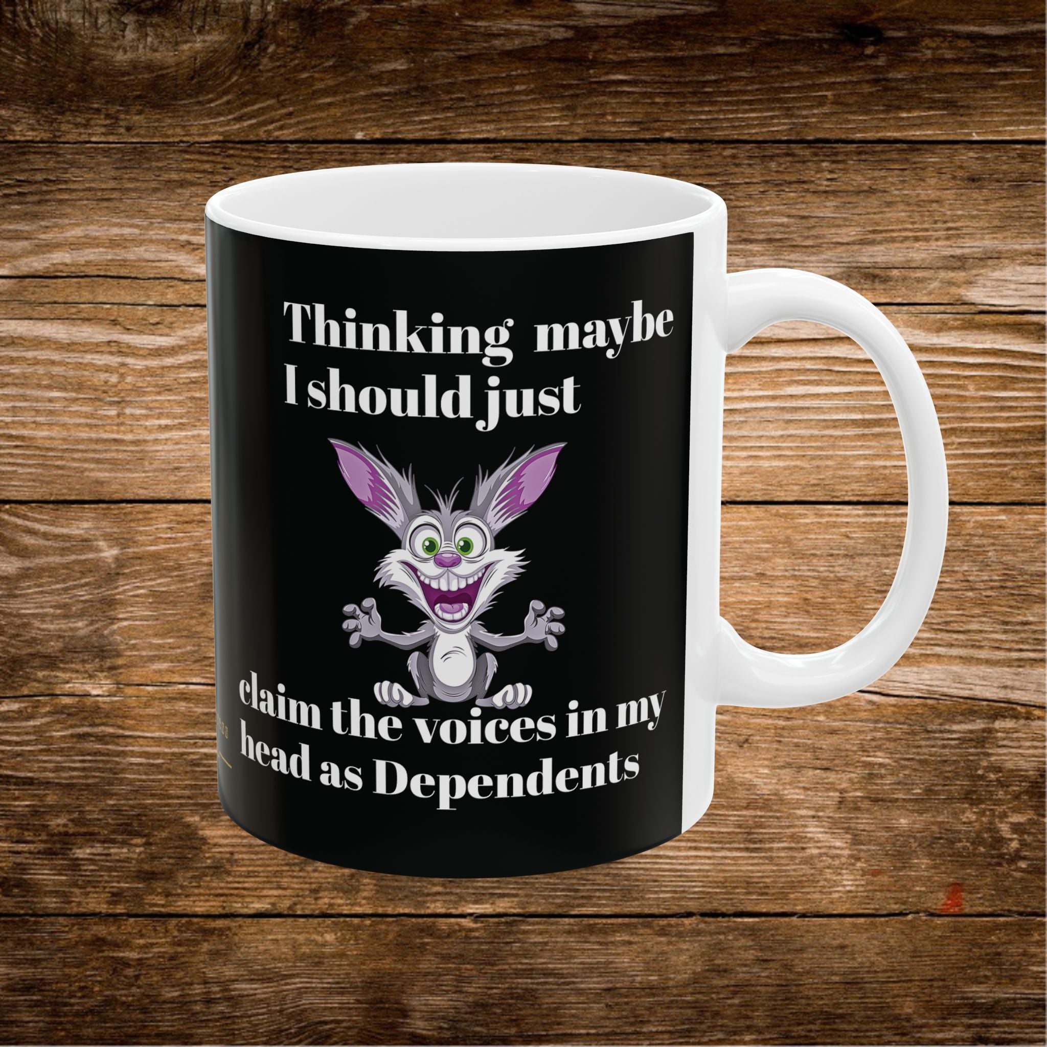 "...Claim them as Dependents_Tax-Time Humor_ Ceramic Mug | Funny Budget Coffee Quote- homegoods_ SanctuaryEssentials