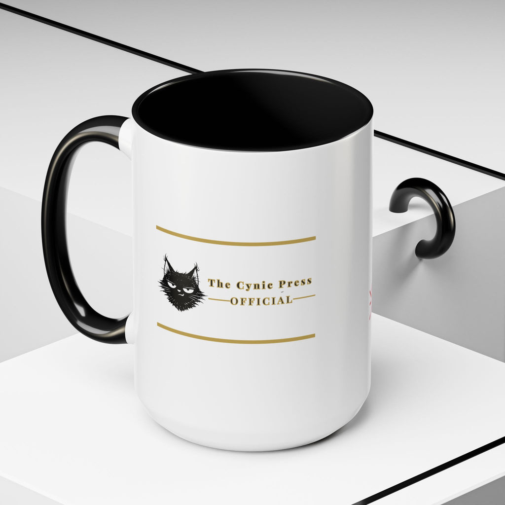 Tasse à café humoristique SanctuaryEssentials – Citations cyniques et pleines d'esprit (325/440 ml)