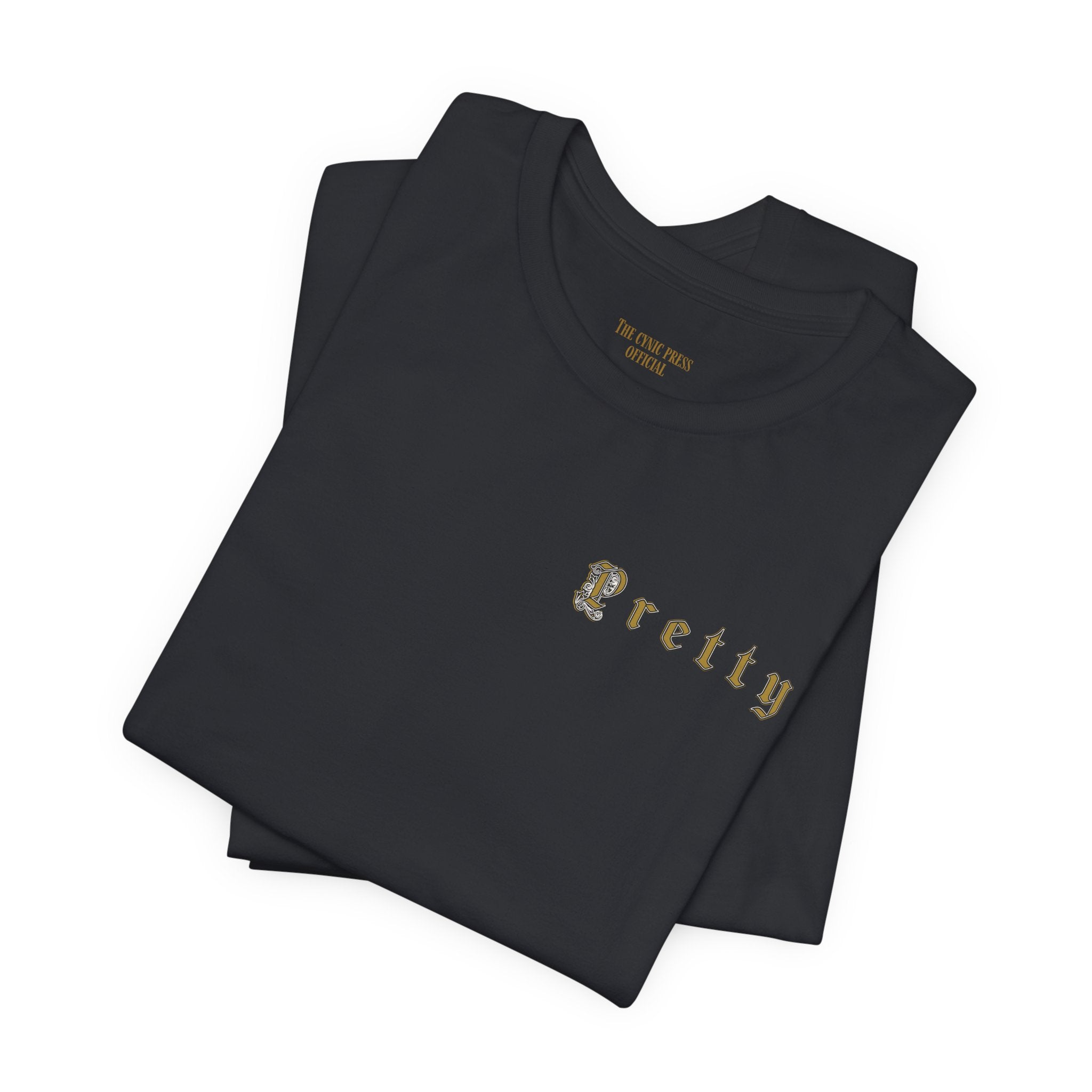 Pretty Pocket, Petty Personality Gothic T-Shirt | Dark Humor Graphic Tee | Unisex Alternative Streetwear