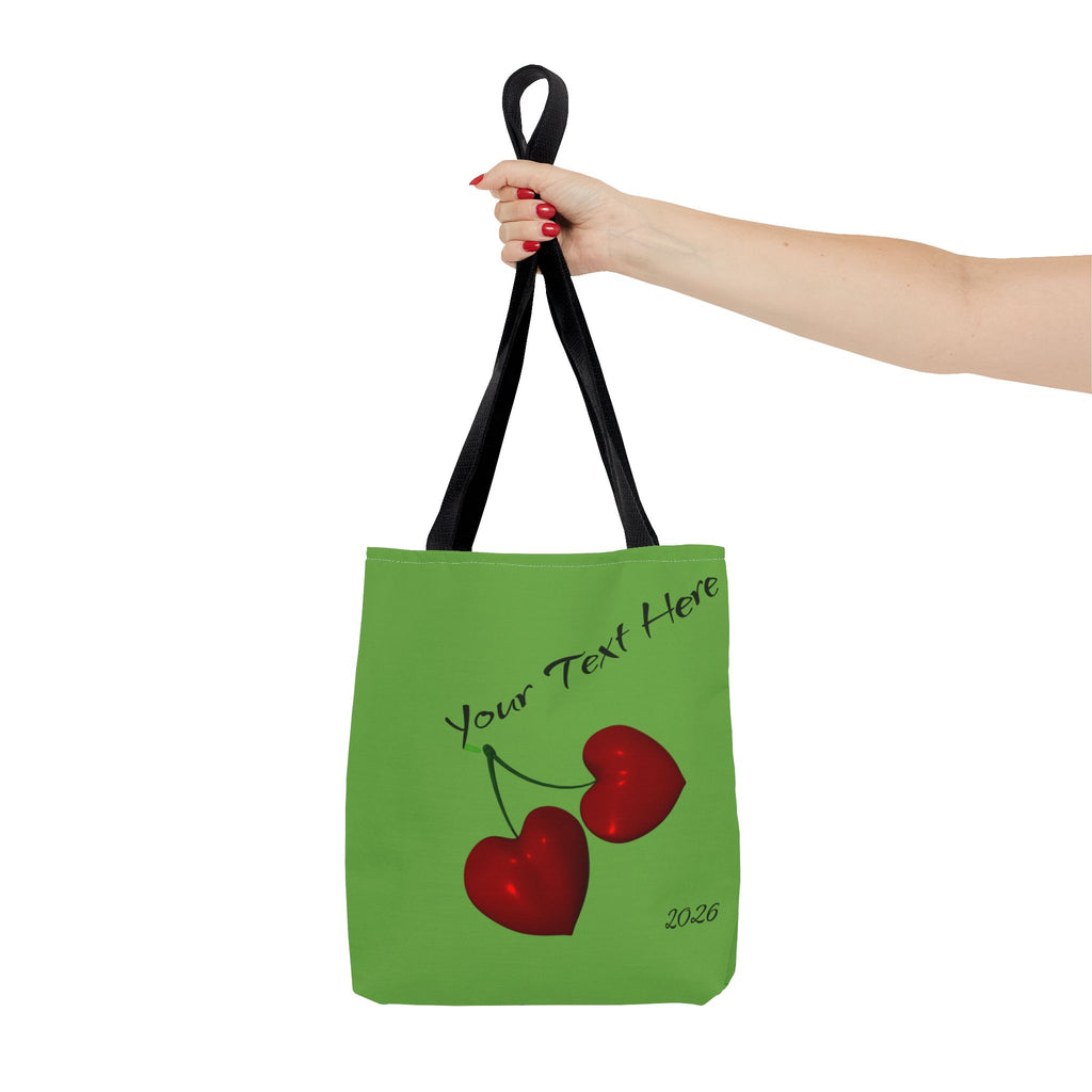 Boundaries and Bags_White_Personalized 2026 & Logo Tote Bag  Custom Name All-Over Print
