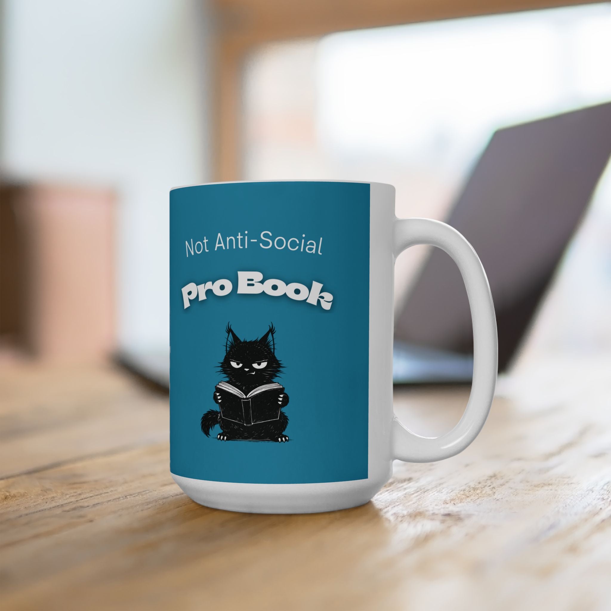 SanctuaryEssentials Logo Mug | Ceramic Coffee Tea Cup, 11oz or 15oz